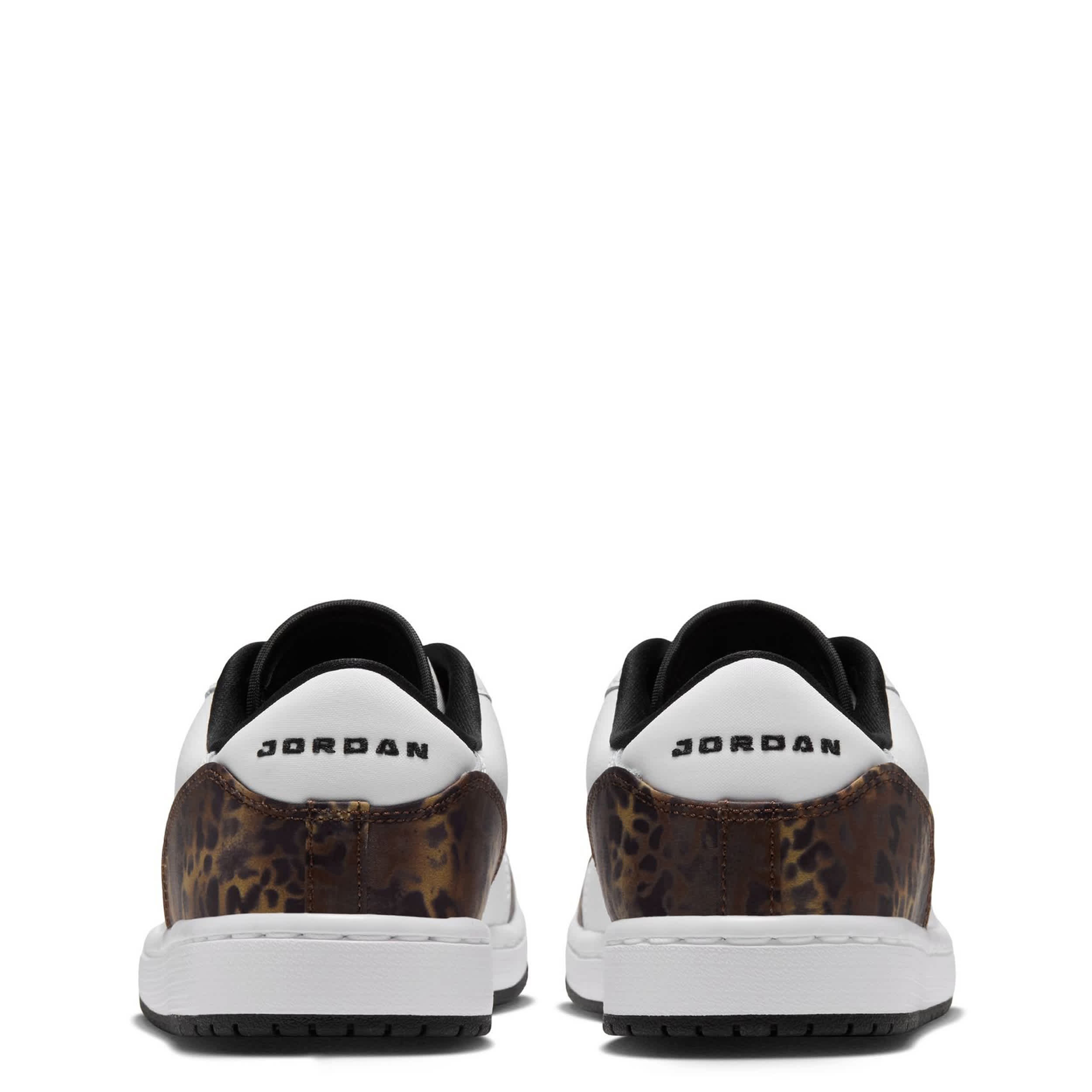 JORDAN-WOMENS COURT CONNECT LOW SNEAKER-LEOPARD & PLATINUM