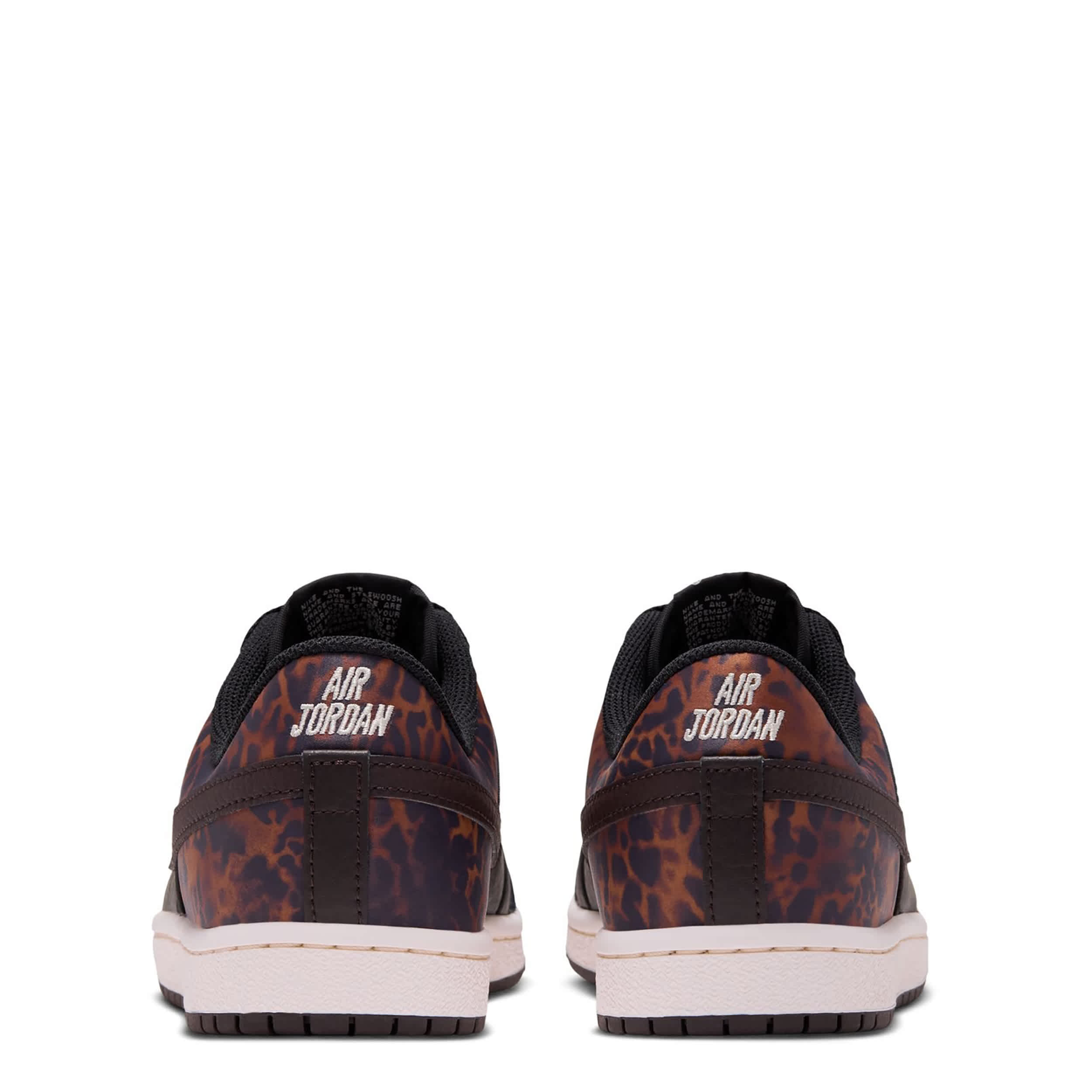 JORDAN-WOMENS SKYLINE LOW SNEAKER-LEOPARD & BLACK