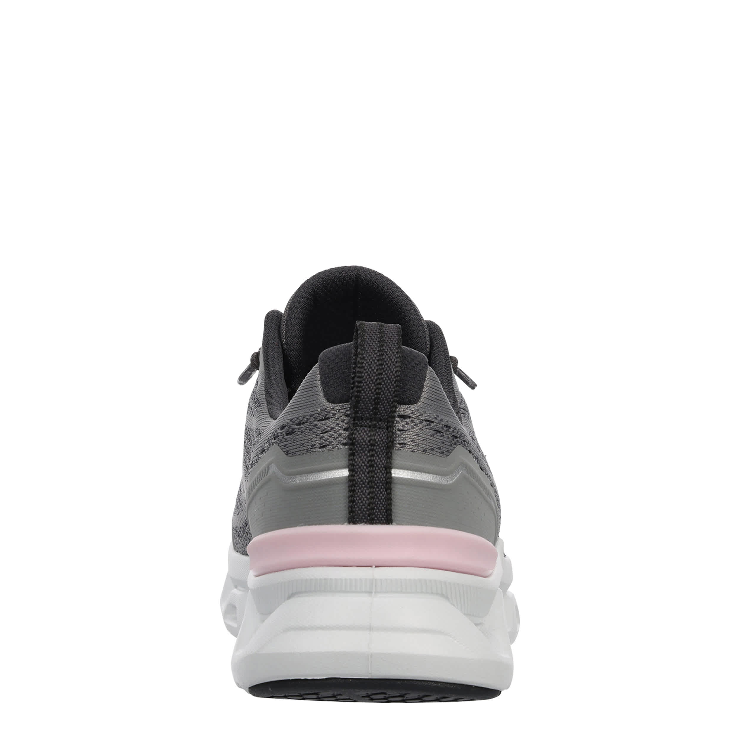 SKECHERS-WOMENS GLIDE STEP ALTUS RUNNING SHOE-GREY & PINK