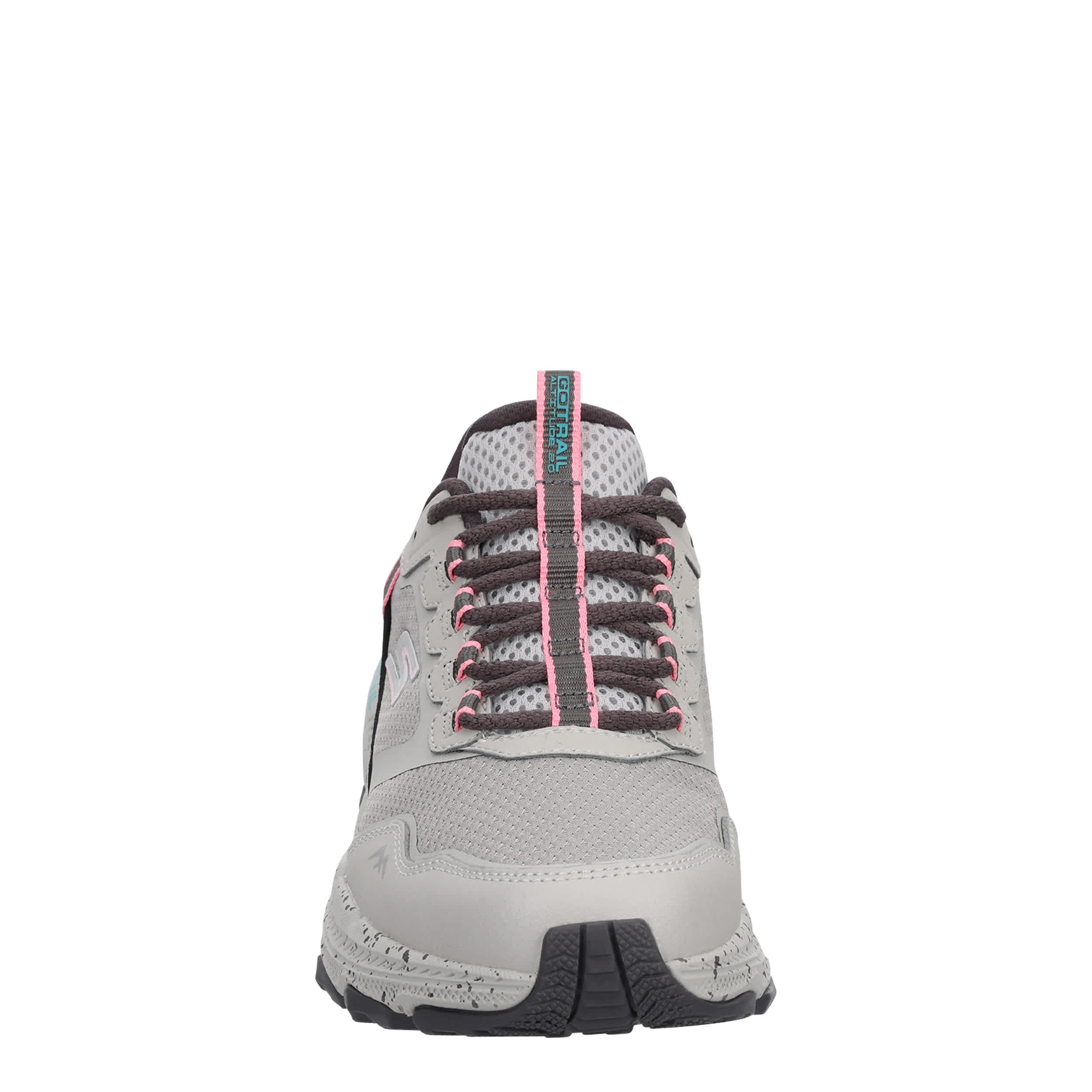 SKECHERS-WOMENS GO RUN TRAIL ALTITUDE 2.0 SNEAKER-GREY & PINK