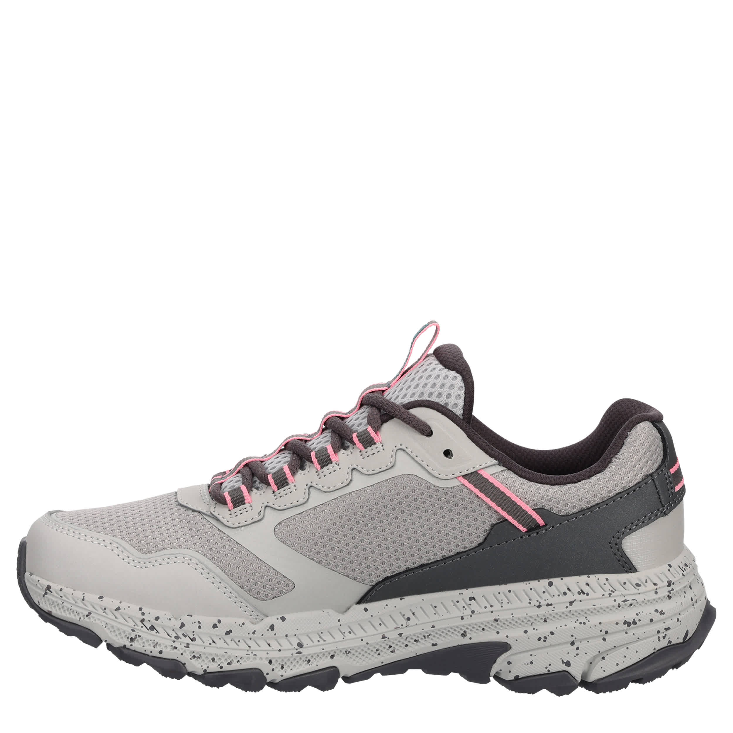 SKECHERS-WOMENS GO RUN TRAIL ALTITUDE 2.0 SNEAKER-GREY & PINK
