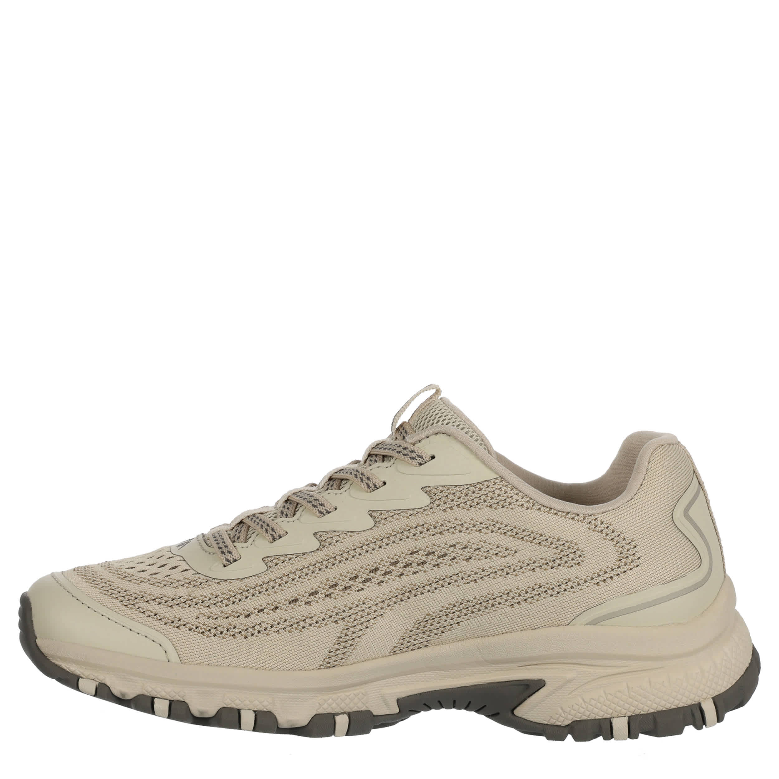 SKECHERS-WOMENS ARCH FIT HILLCREST SNEAKER-TAUPE & BROWN