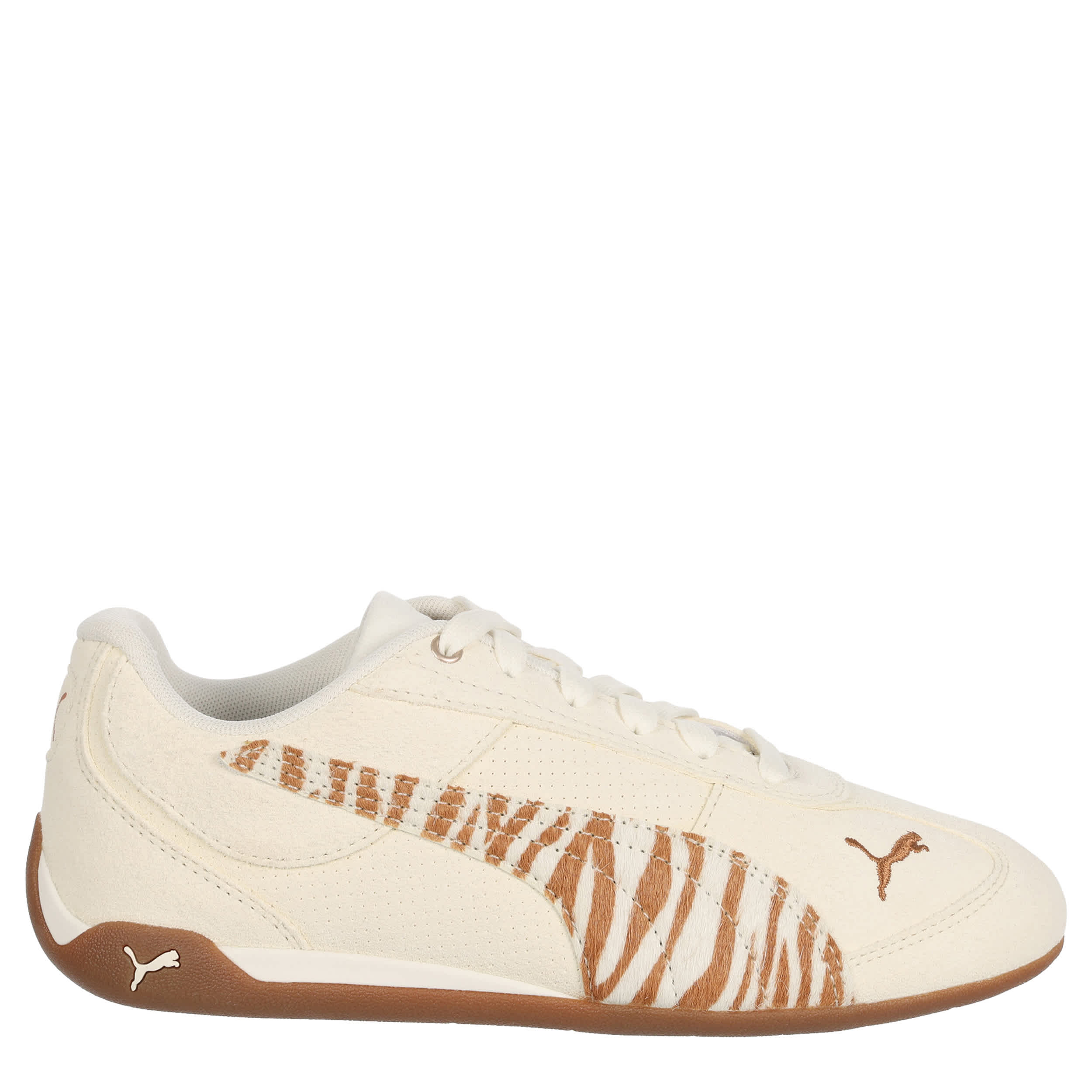 PUMA-WOMENS REPLICATCH SNEAKER-OFF WHITE & ZEBRA