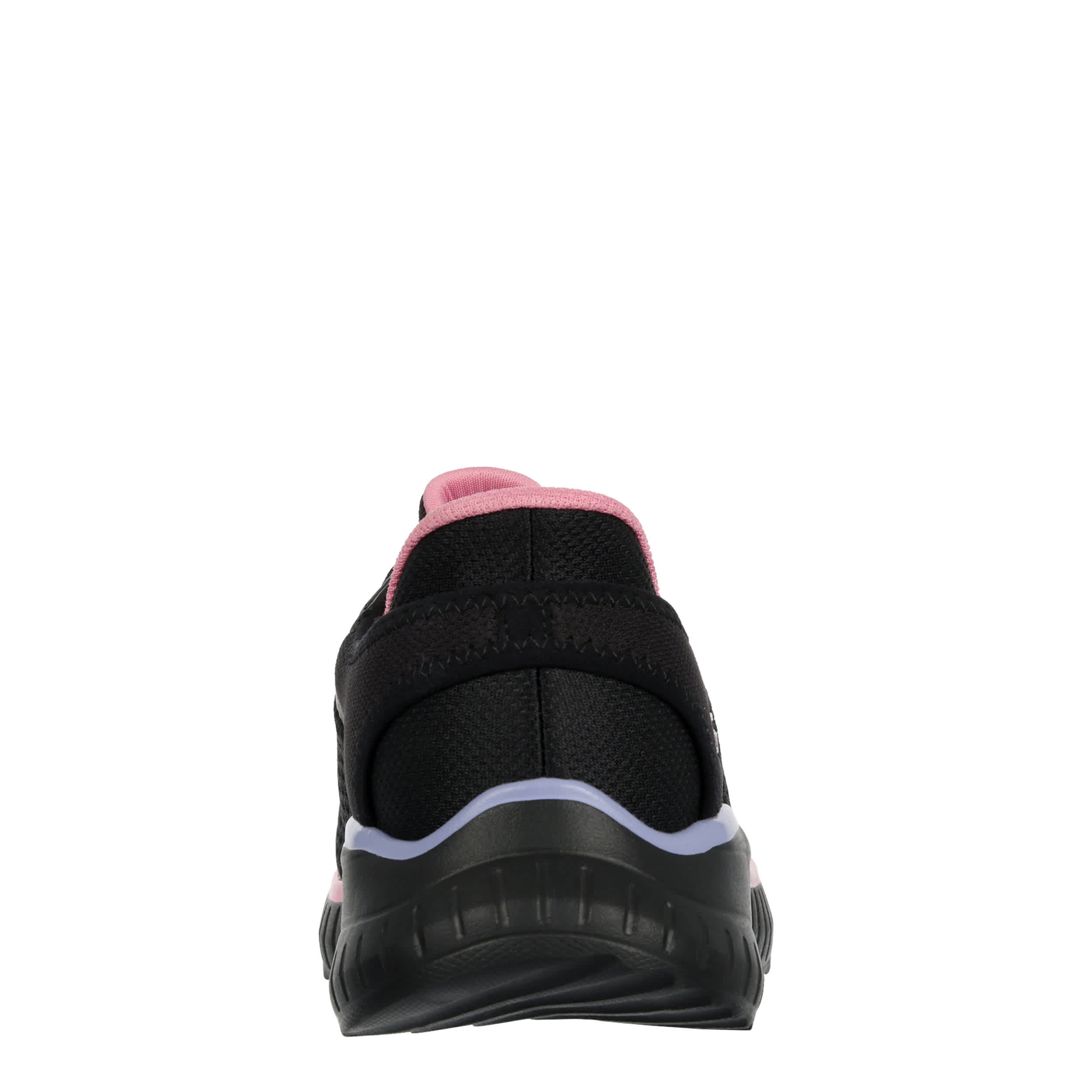 SKECHERS-WOMENS SLIP-INS SQUAD CHAOS SNEAKER-BLACK & MULTICOLOR