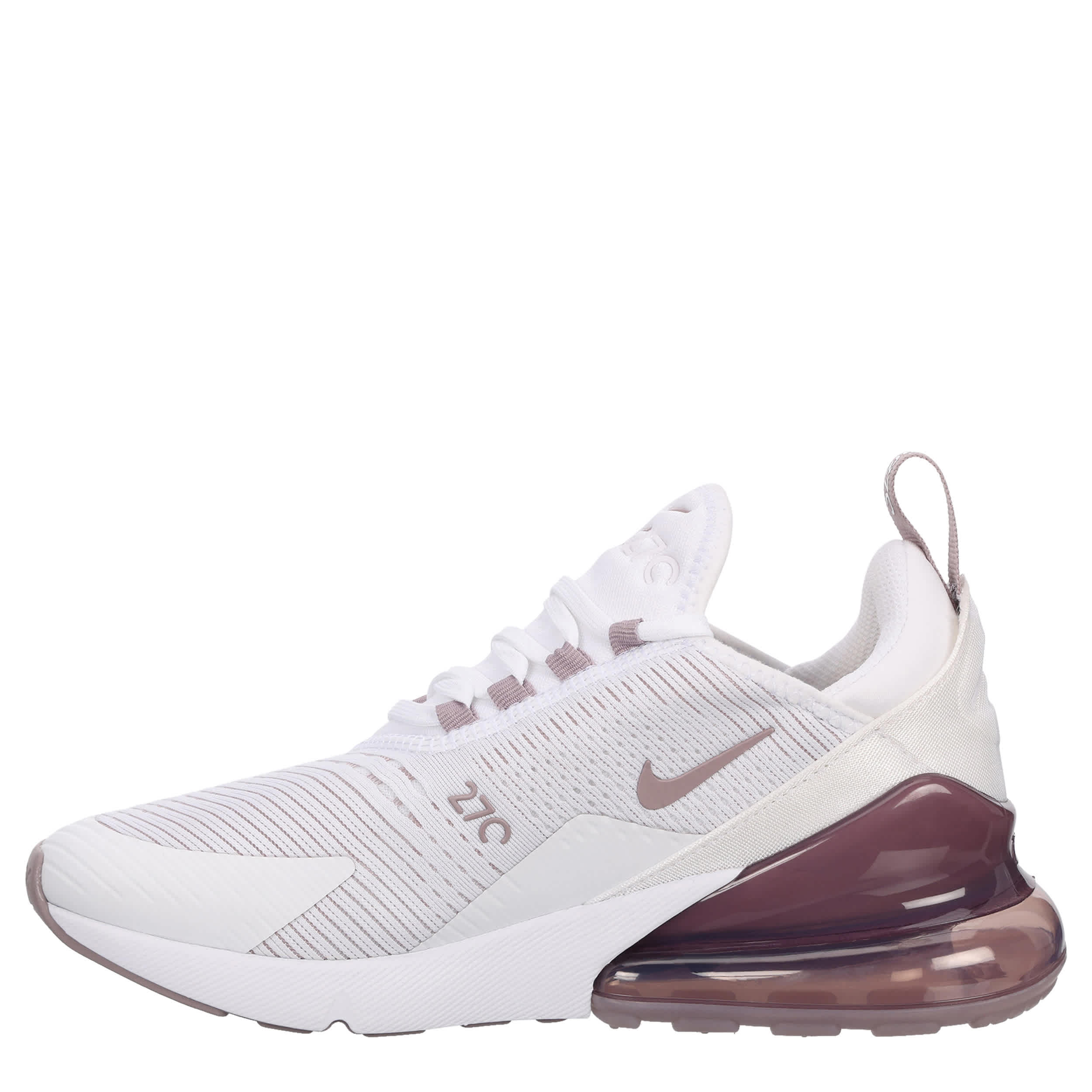 NIKE-WOMENS AIR MAX 270 SNEAKER-WHITE & PURPLE