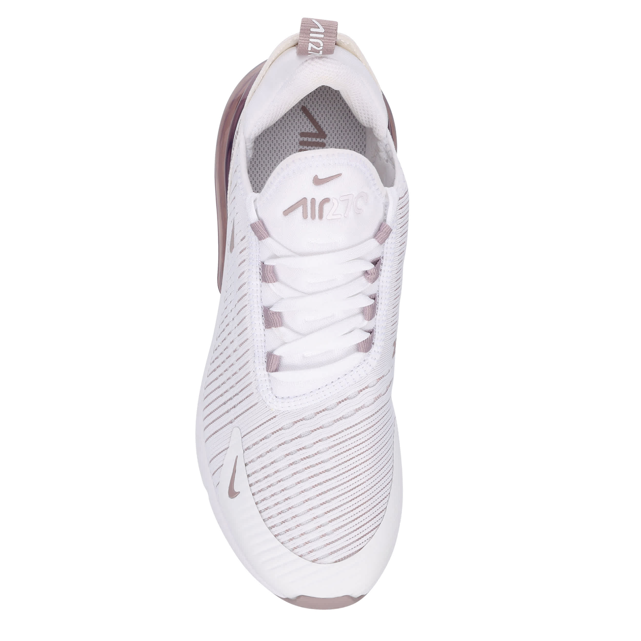 NIKE-WOMENS AIR MAX 270 SNEAKER-WHITE & PURPLE