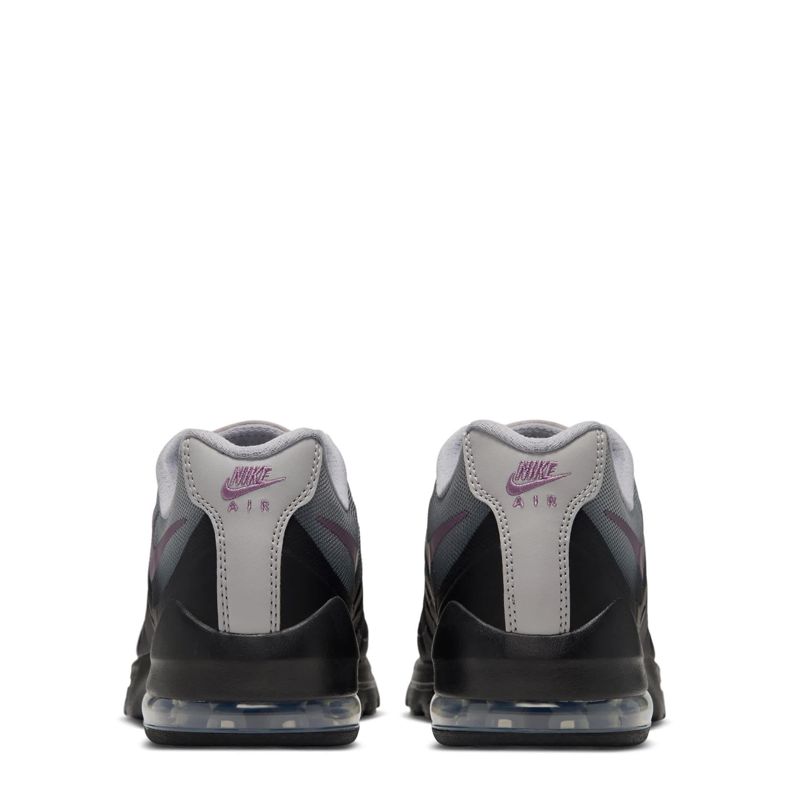 NIKE-WOMENS AIR MAX INVIGOR SNEAKER-GREY & PURPLE