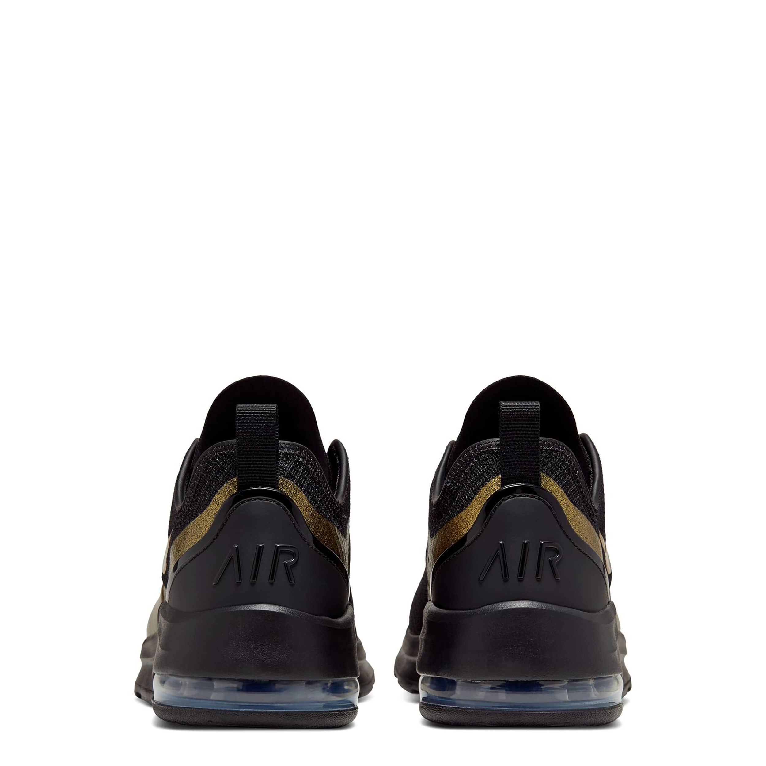 NIKE-WOMENS AIR MAX MOTION 2 SNEAKER-BLACK & GOLD