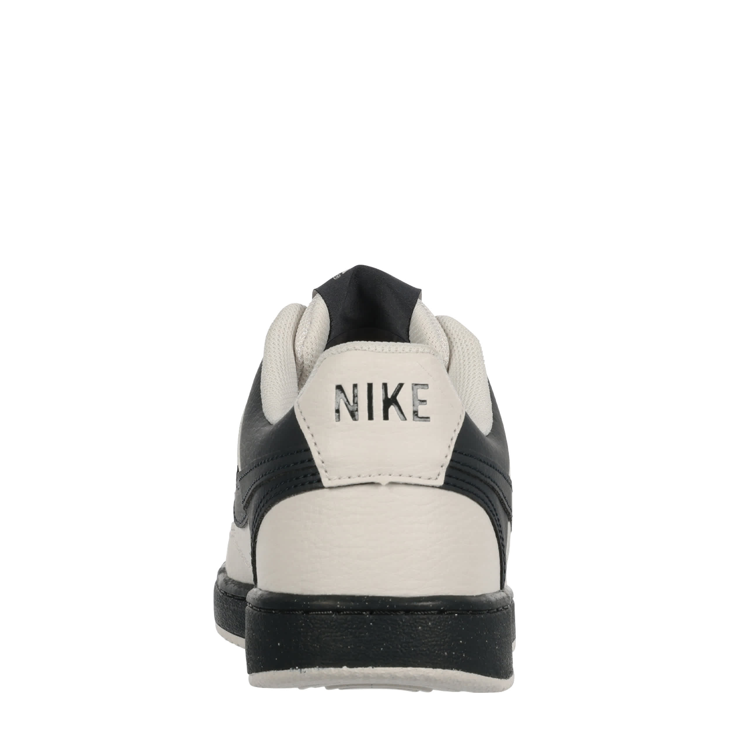 NIKE-WOMENS COURT VISION LOW SNEAKER-DARK GREY & OFF WHITE