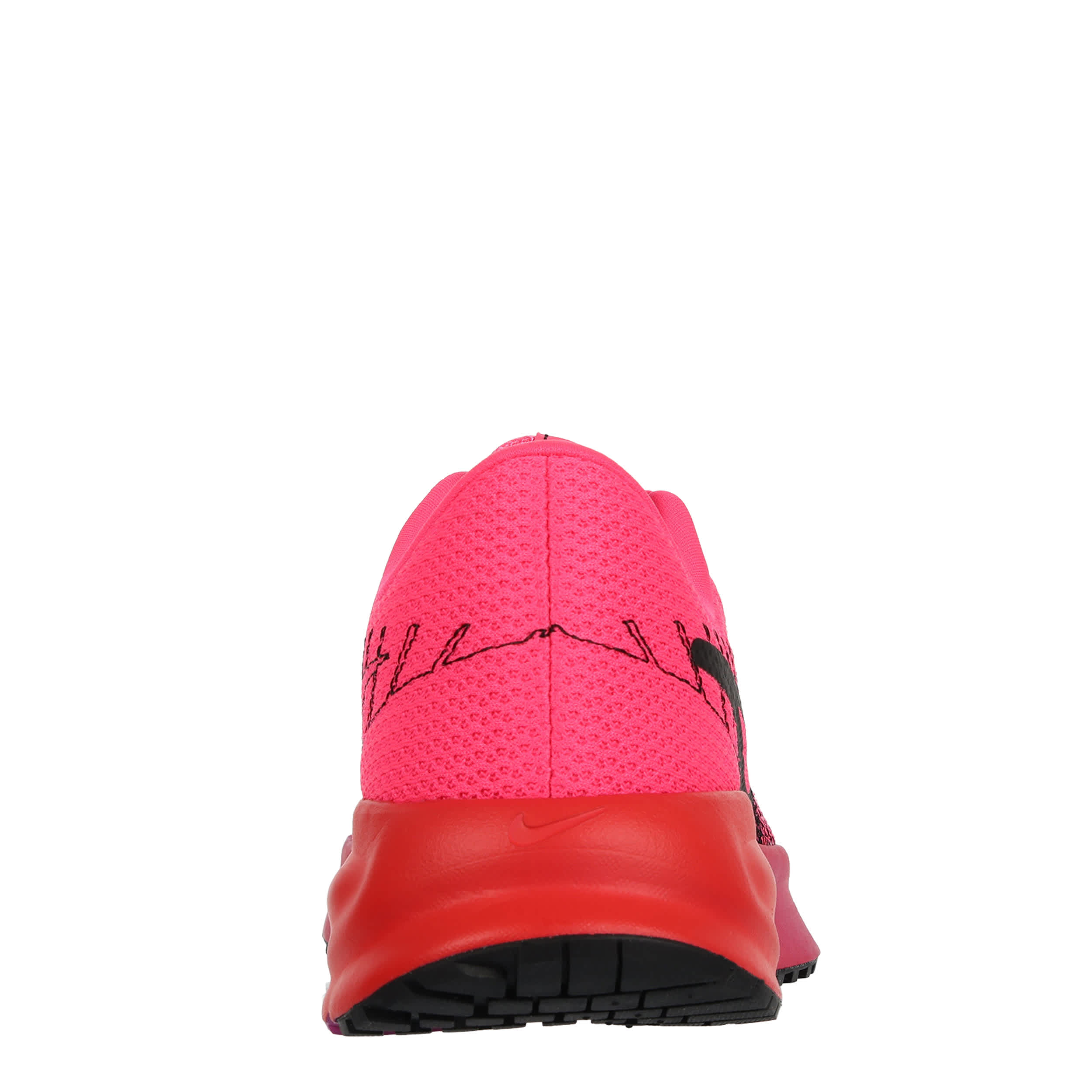 NIKE-WOMENS RUN DEFY RUNNING SHOE-BRIGHT PINK & BLACK