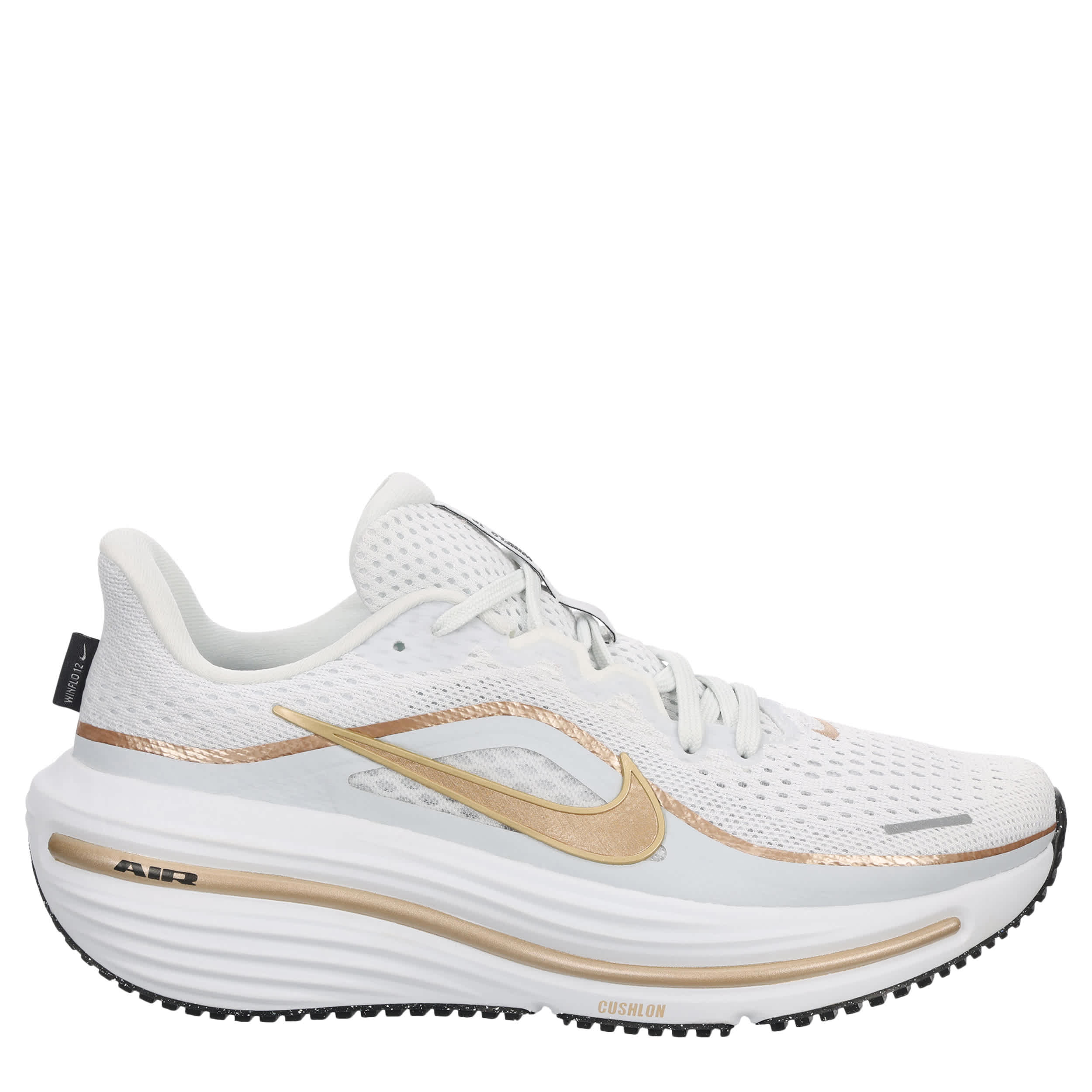NIKE-WOMENS WINFLO 12 RUNNING SHOE-OFF WHITE & TAN