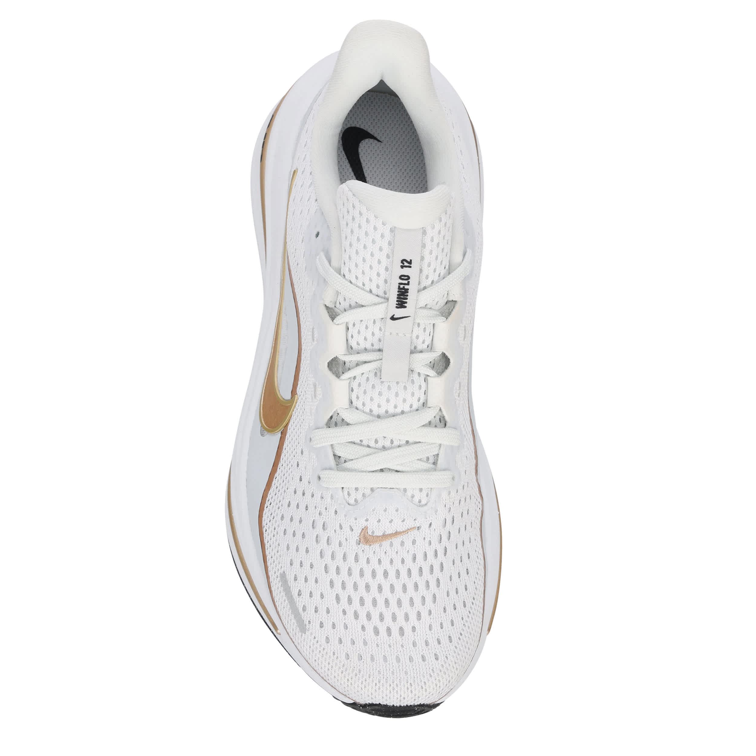 NIKE-WOMENS WINFLO 12 RUNNING SHOE-OFF WHITE & TAN