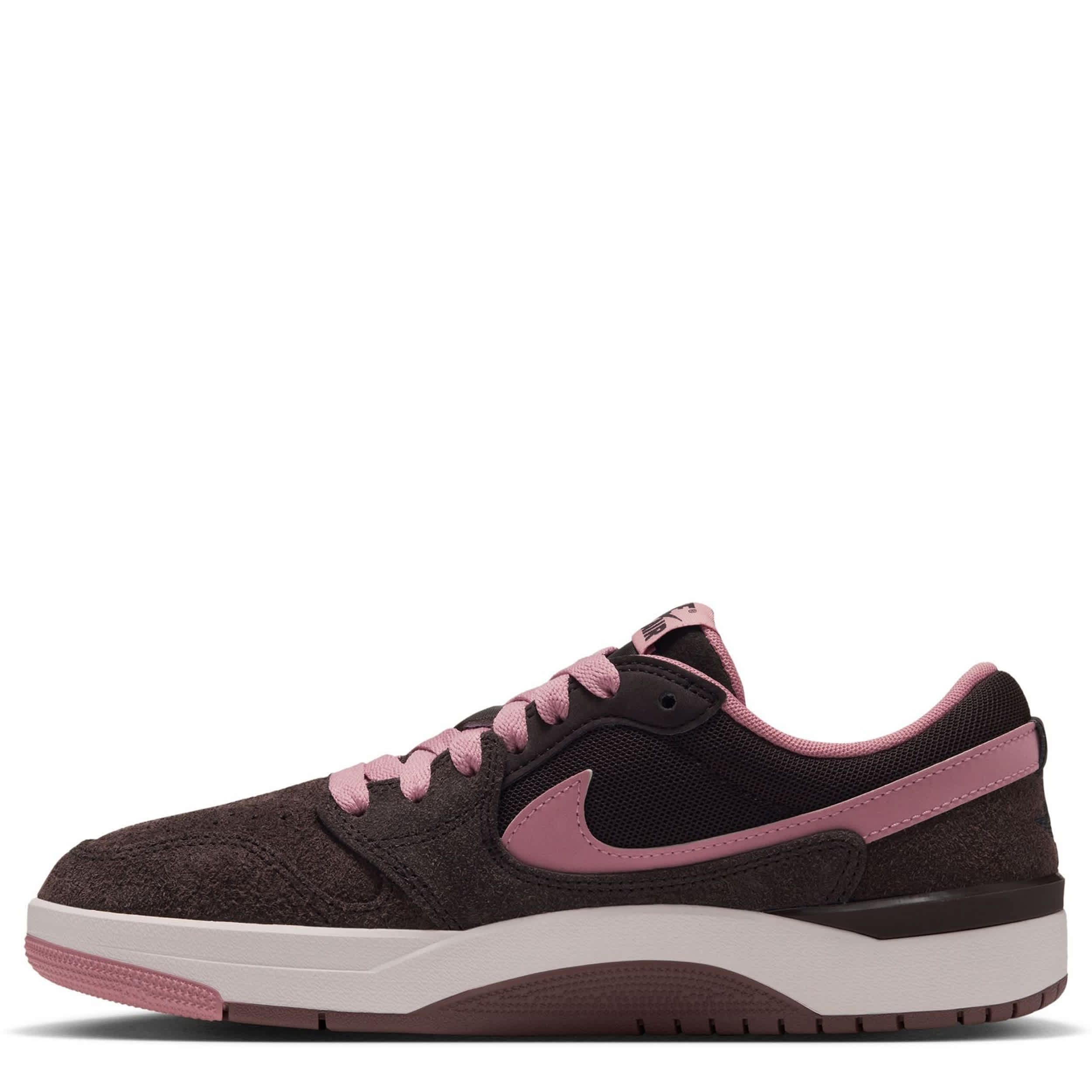 JORDAN-WOMENS STRADA SNEAKER-BROWN & BLUSH