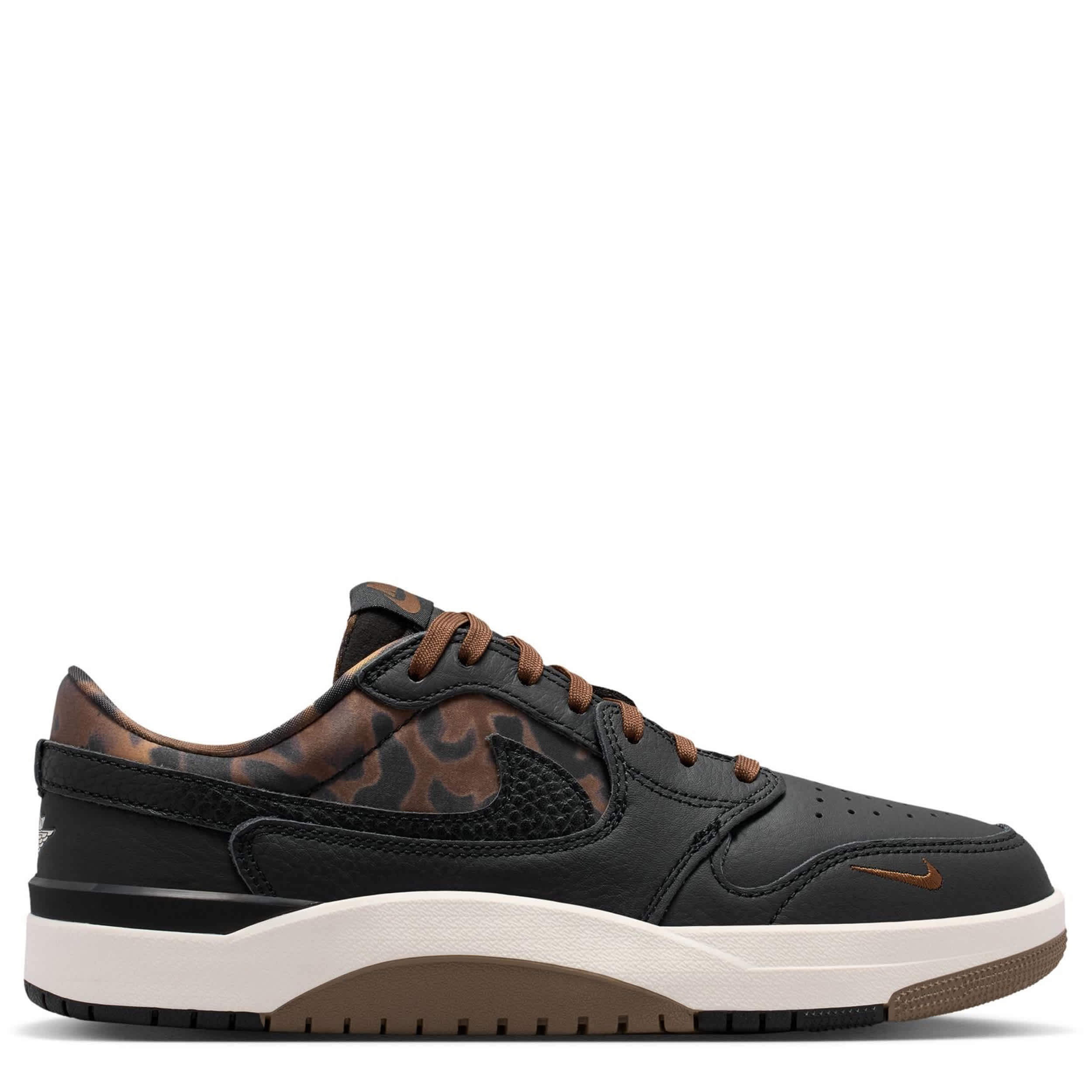 JORDAN-WOMENS STRADA SNEAKER-BLACK & ANIMAL