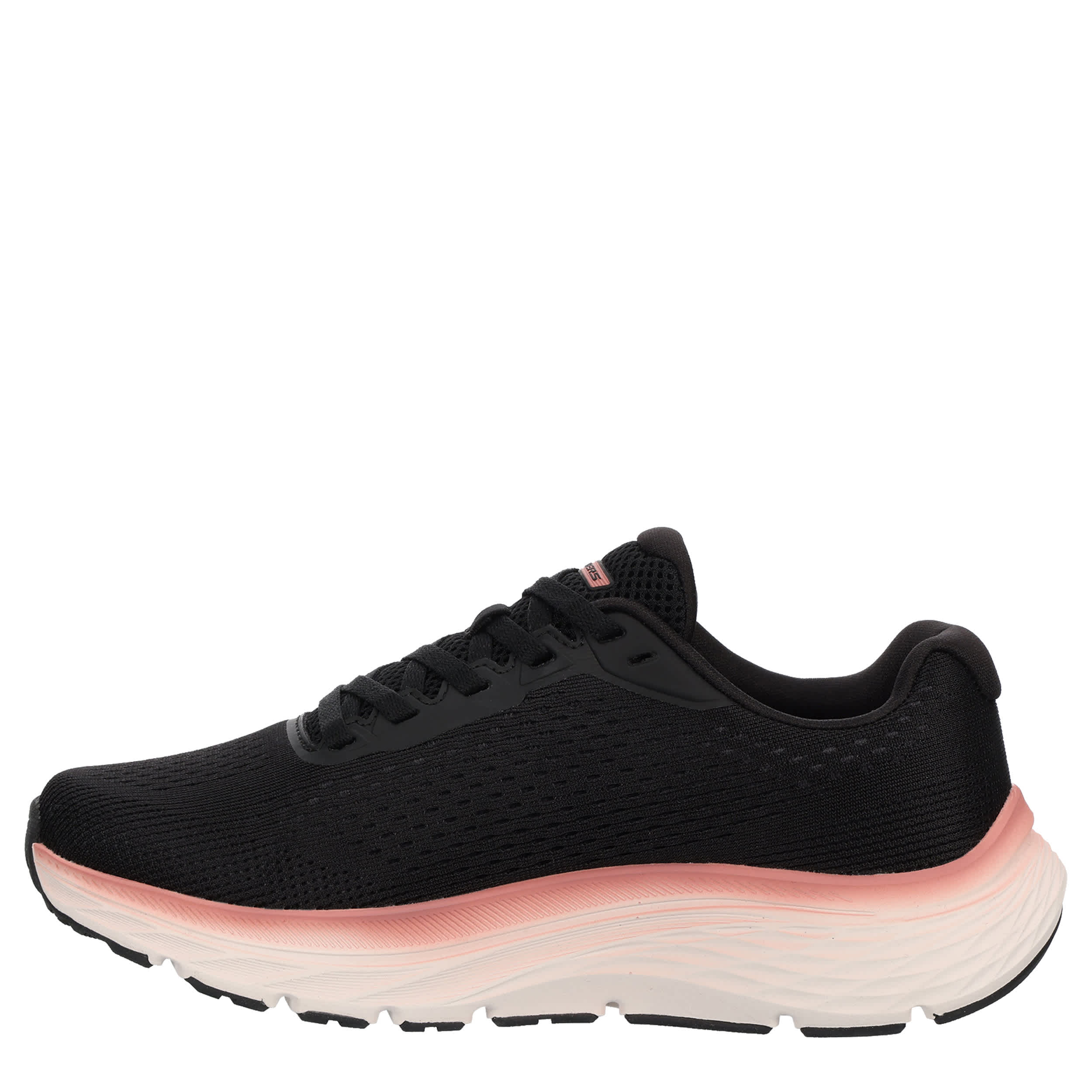 SKECHERS-WOMENS GO RUN CONSISTENT 3.0 RUNNING SHOE-BLACK & MAUVE