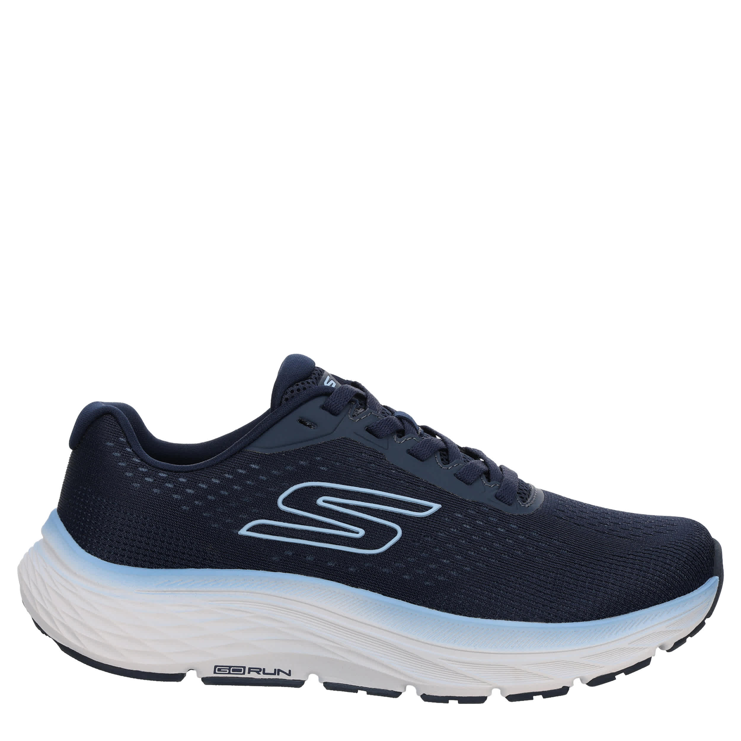 SKECHERS-WOMENS GO RUN CONSISTENT 3.0 RUNNING SHOE-NAVY & BLUE