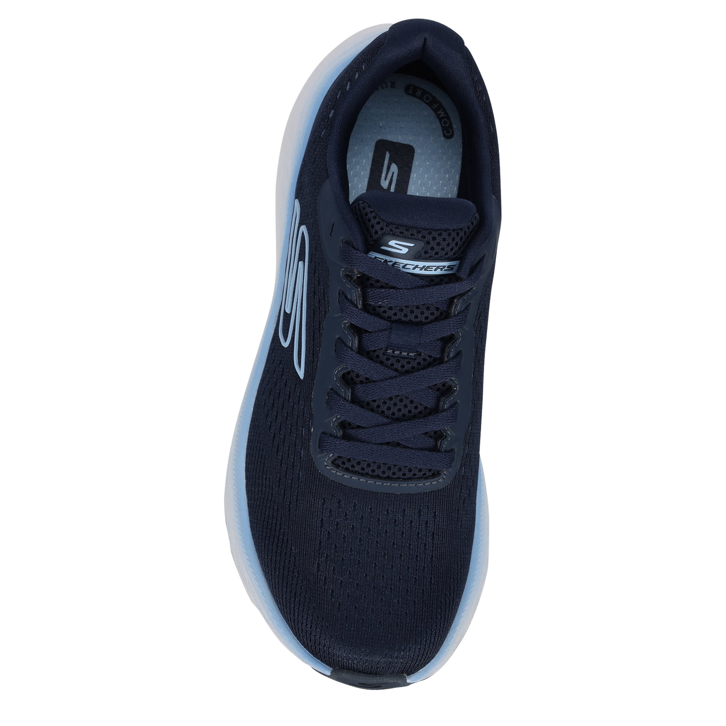 SKECHERS-WOMENS GO RUN CONSISTENT 3.0 RUNNING SHOE-NAVY & BLUE