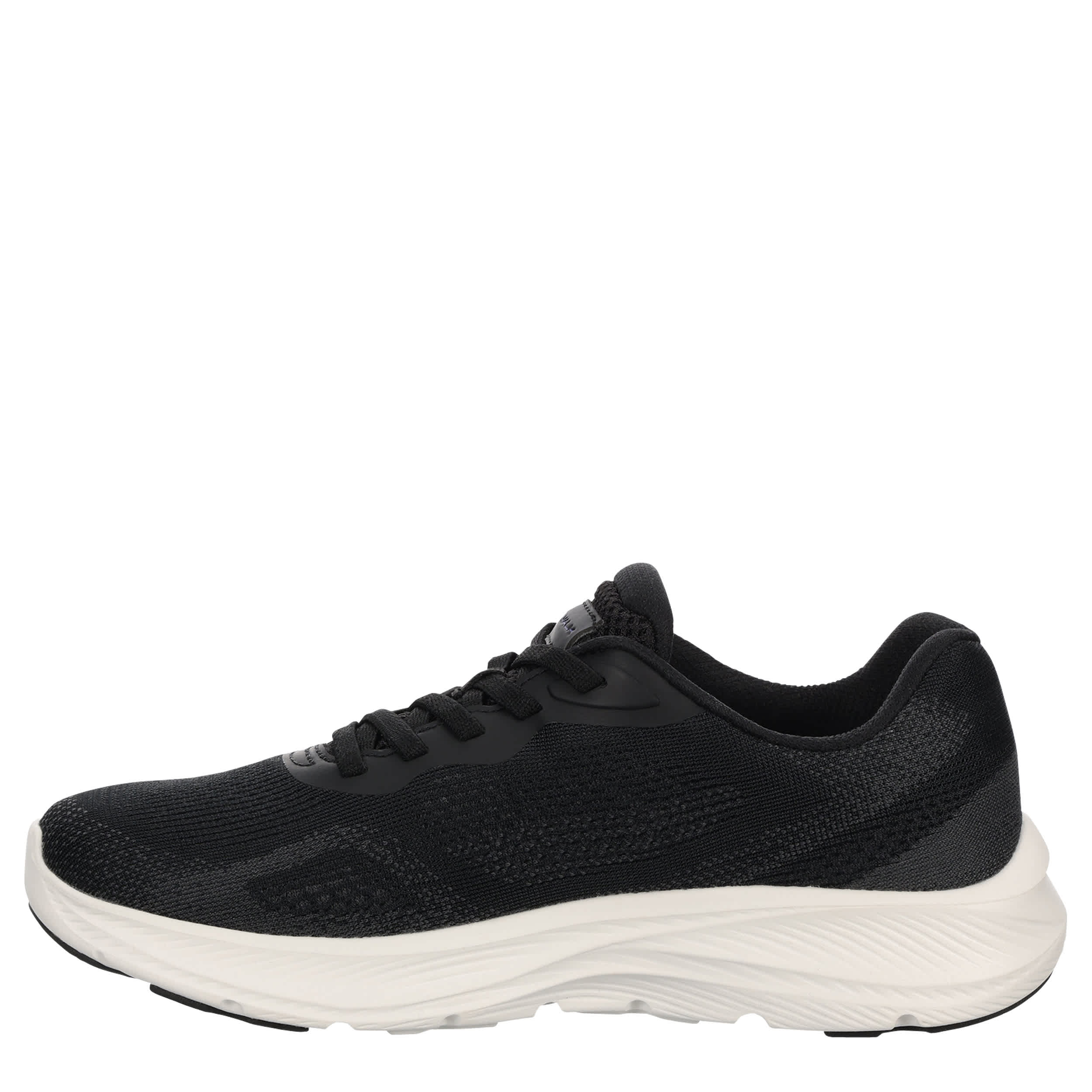 SKECHERS-WOMENS GO WALK FLEX PLUS RUNNING SHOE-BLACK & PURPLE
