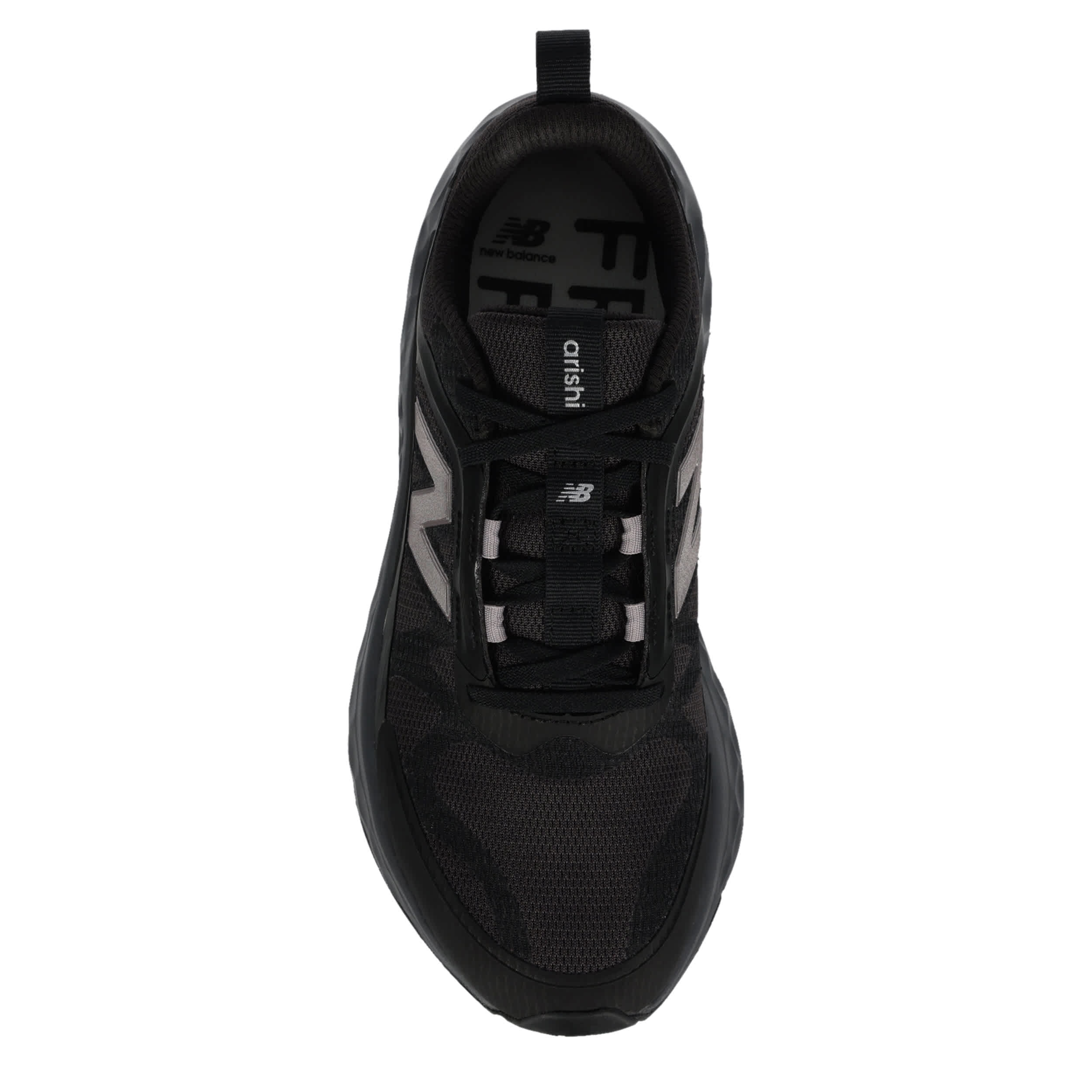 NEW BALANCE-WOMENS FRESH FOAM ARISHI UTILITY RUNNING SHOE-BLACK & PALE GREY