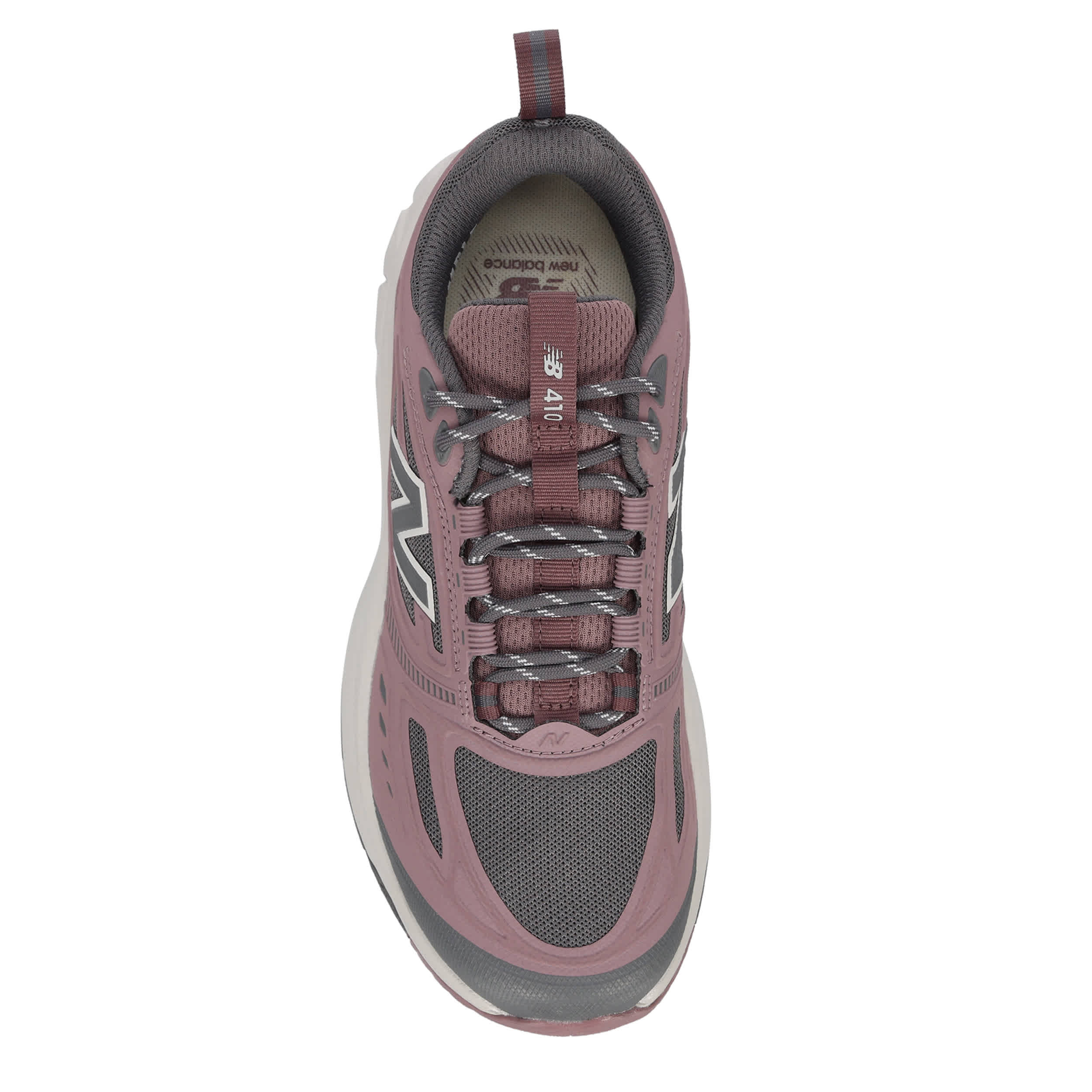 NEW BALANCE-WOMENS 410 V9 TRAIL SHOE-MAUVE & GREY