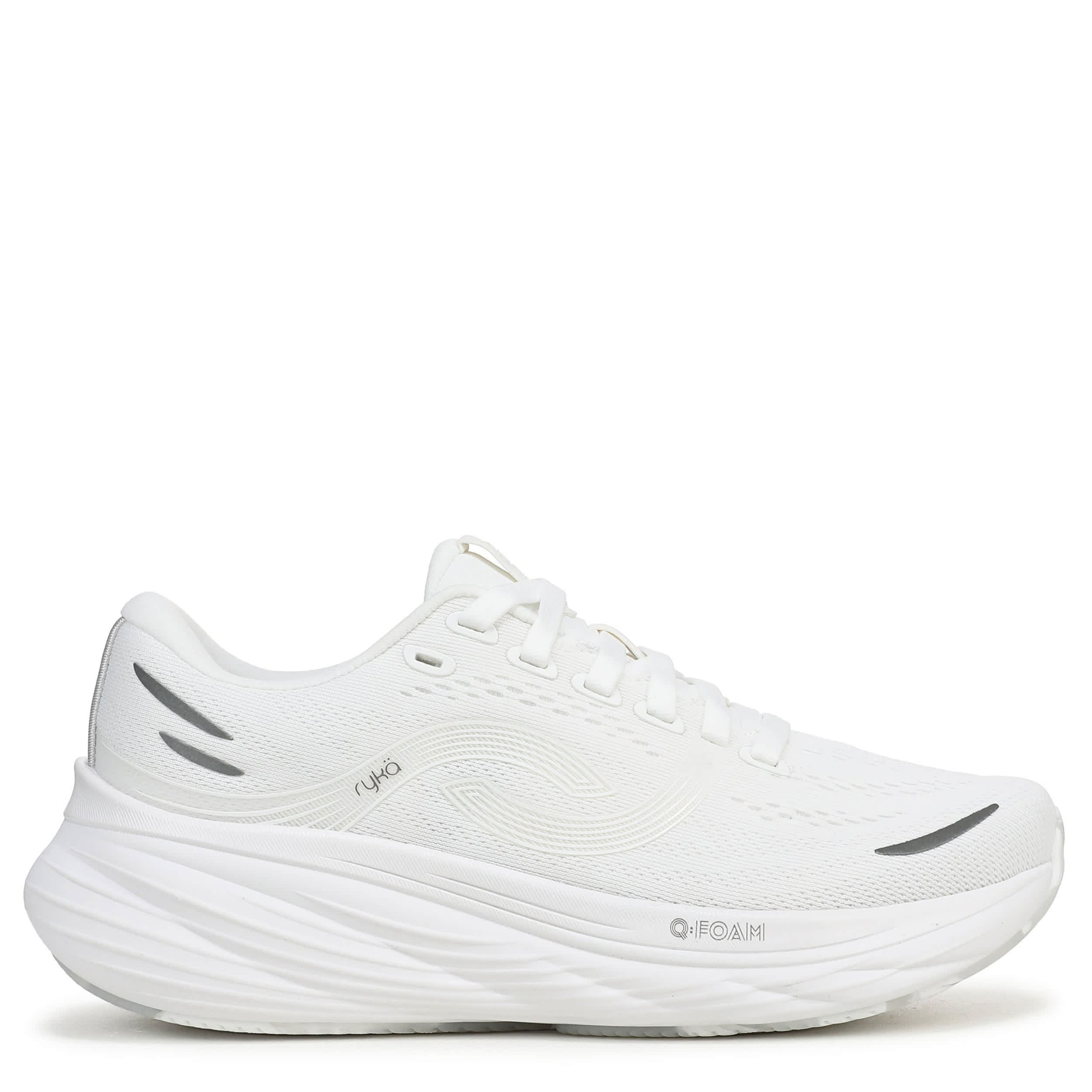 RYKA-WOMENS WINDSWIFT LX RUNNING SHOE-WHITE & WHITE