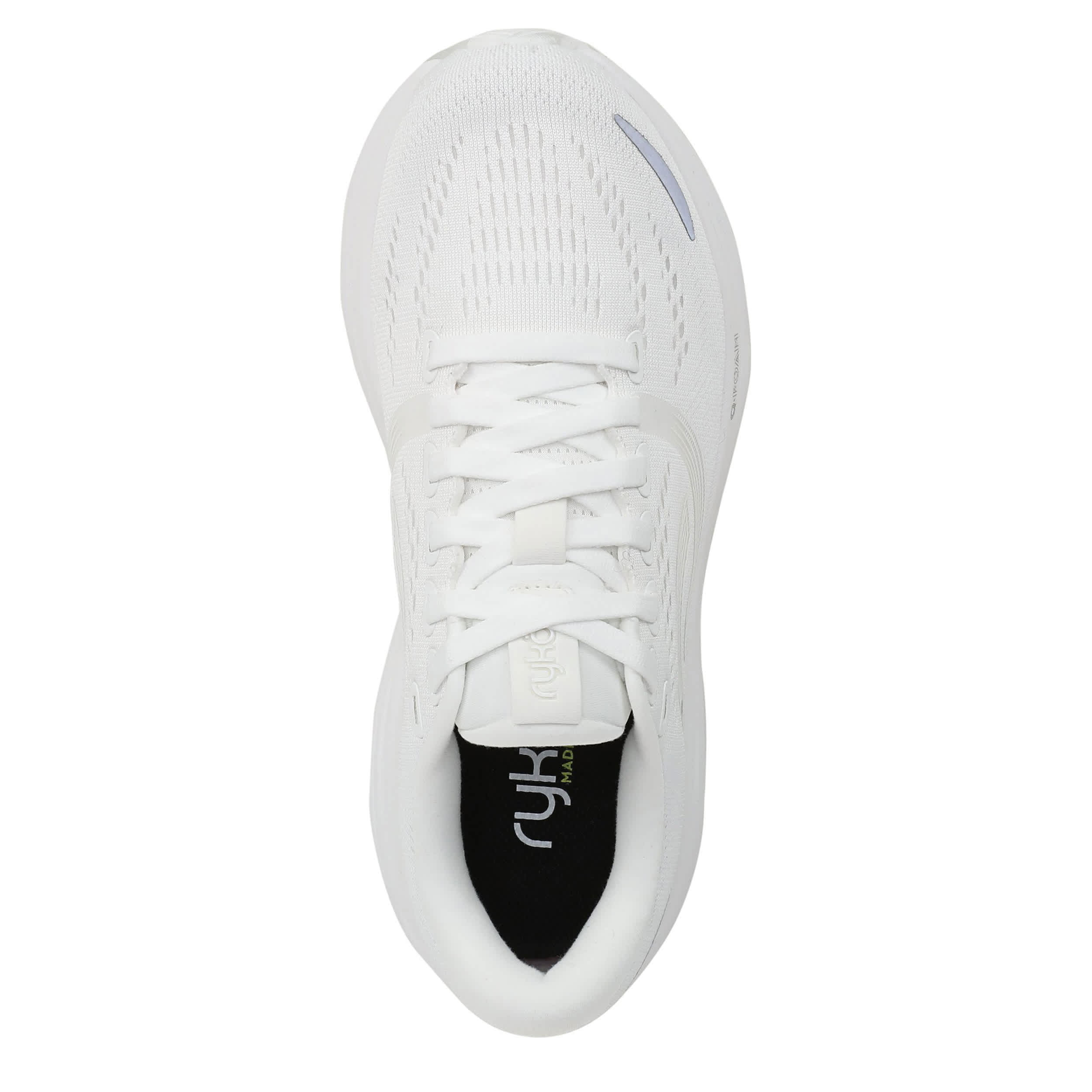 RYKA-WOMENS WINDSWIFT LX RUNNING SHOE-WHITE & WHITE