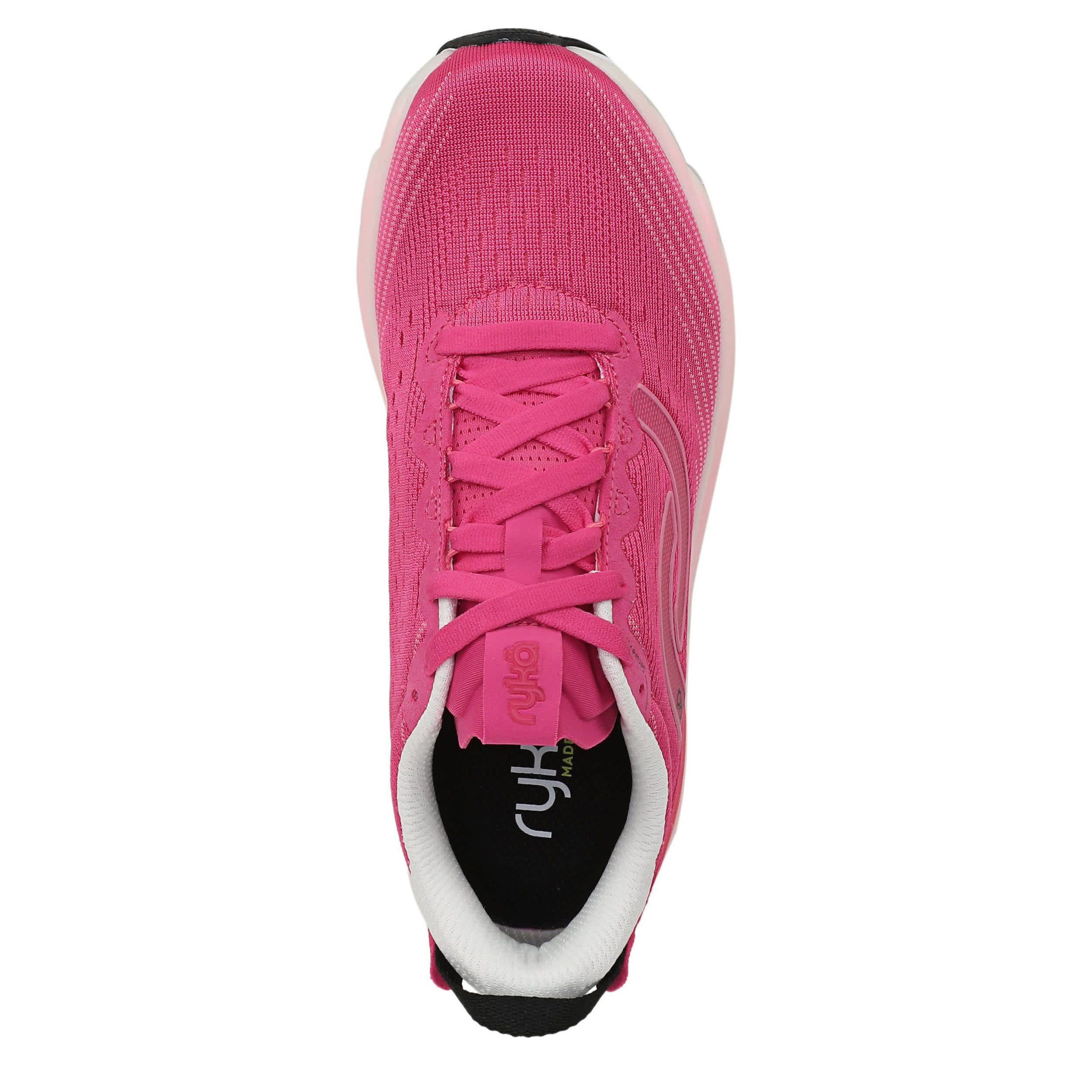 RYKA-WOMENS DISTANCE LX RUNNING SHOE-BRIGHT PINK & PINK