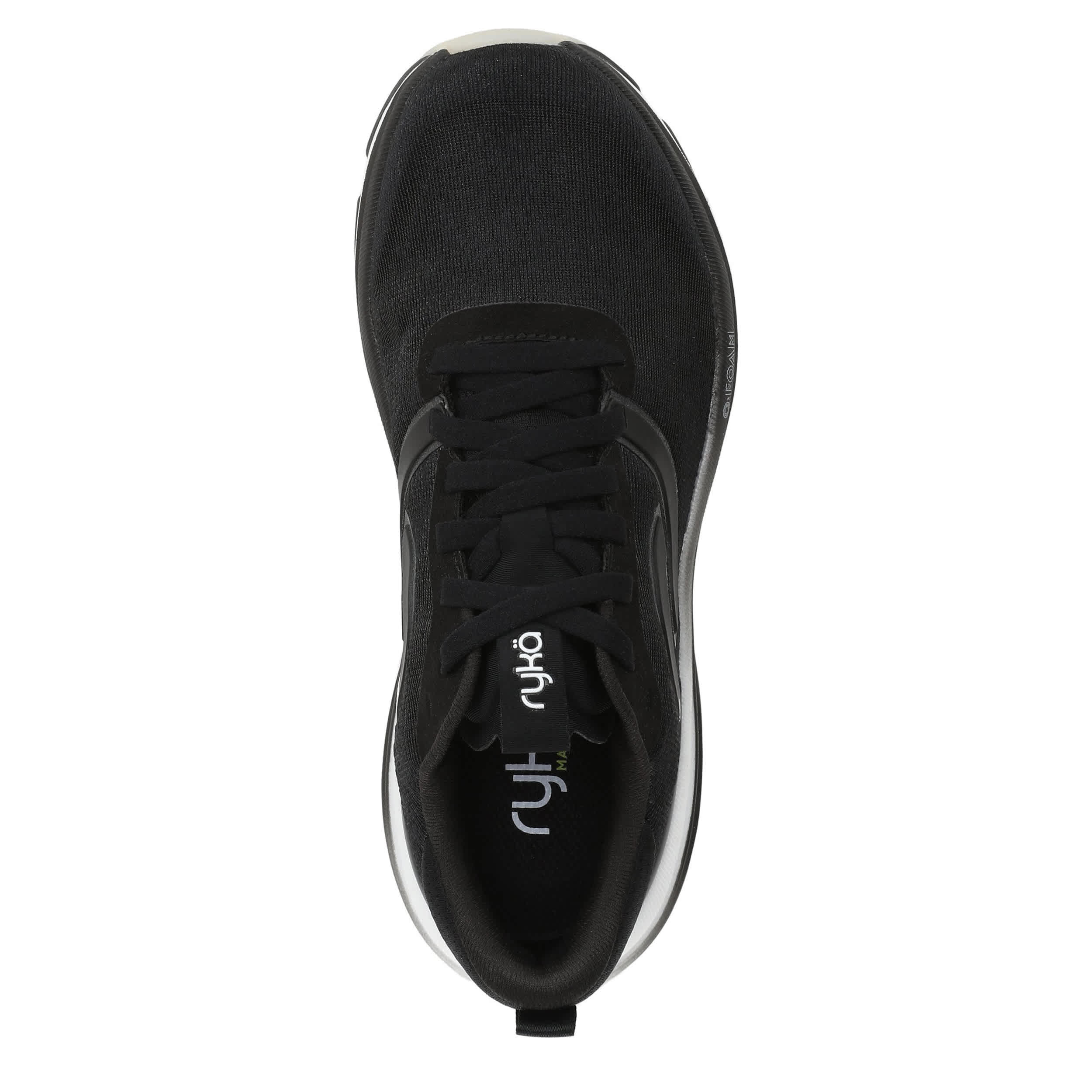 RYKA-WOMENS DEDICATE LX WALKING SNEAKER-BLACK & 