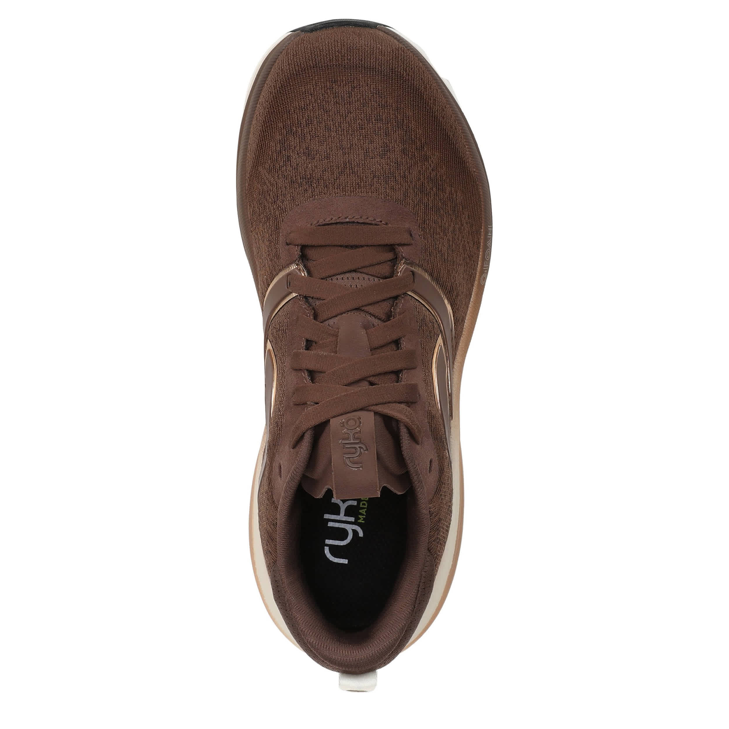 RYKA-WOMENS DEDICATE LX WALKING SNEAKER-BROWN & 