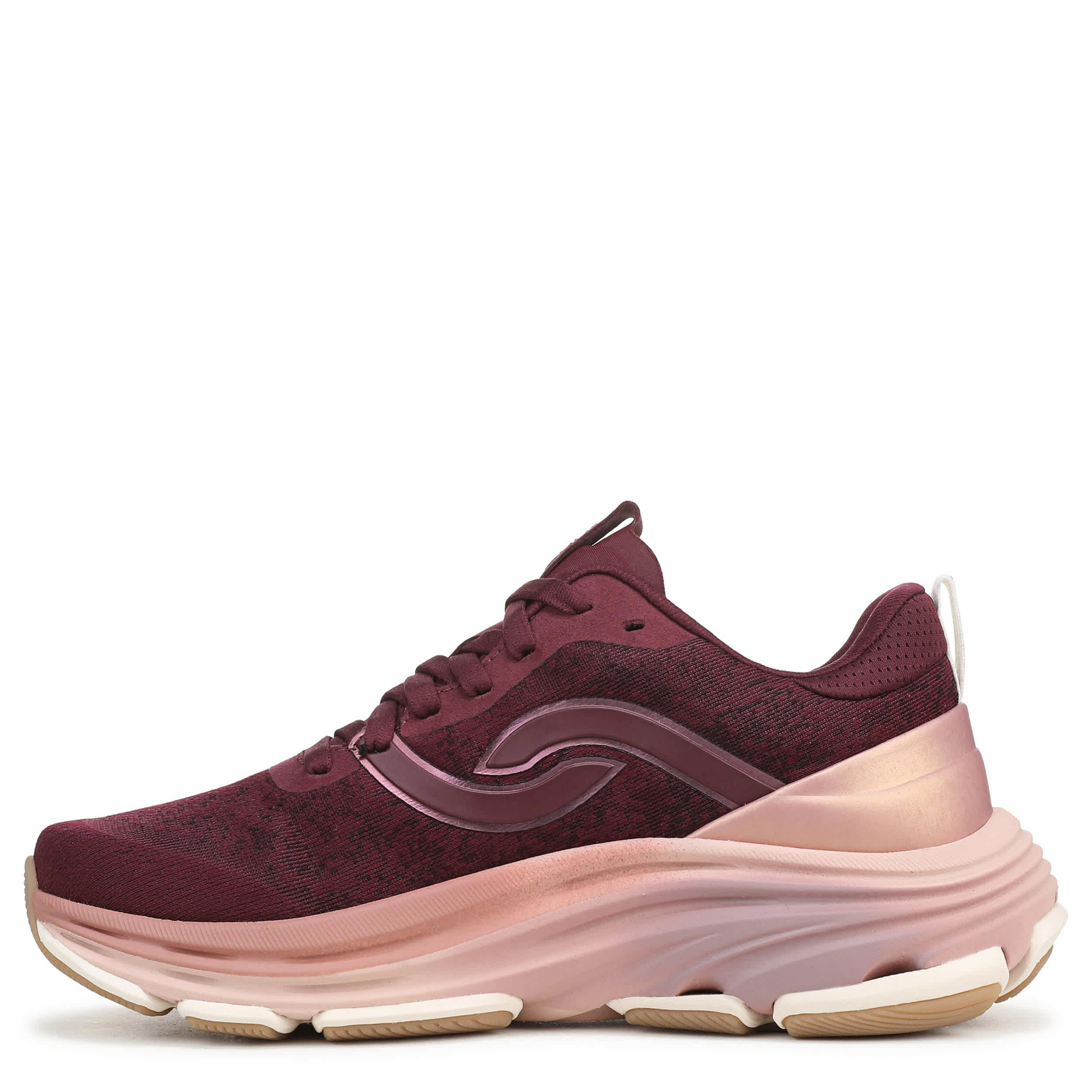 RYKA-WOMENS DEDICATE LX WALKING SNEAKER-DARK RED & 