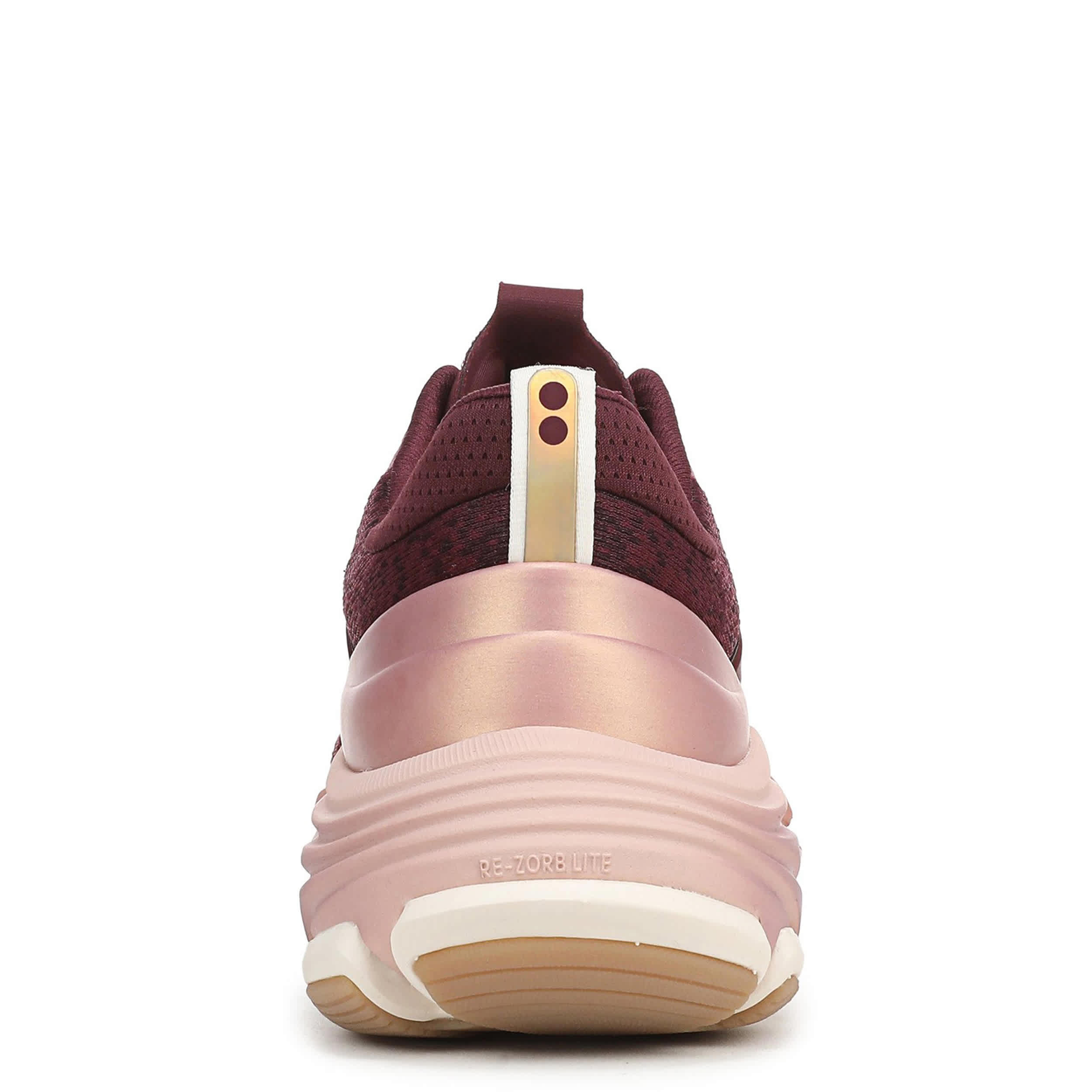 RYKA-WOMENS DEDICATE LX WALKING SNEAKER-DARK RED & 