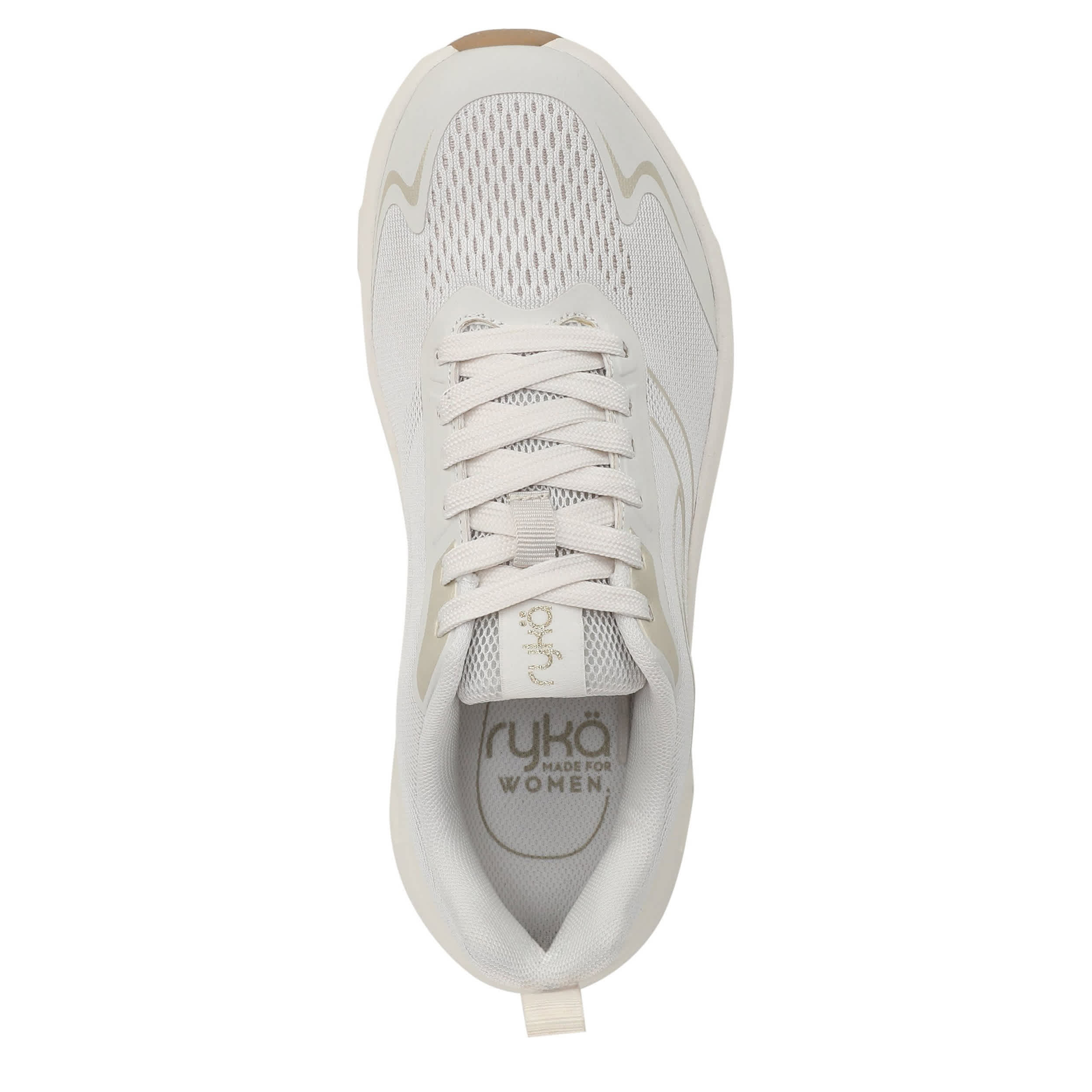 RYKA-WOMENS DEVINE MAX SNEAKER-WHITE & 