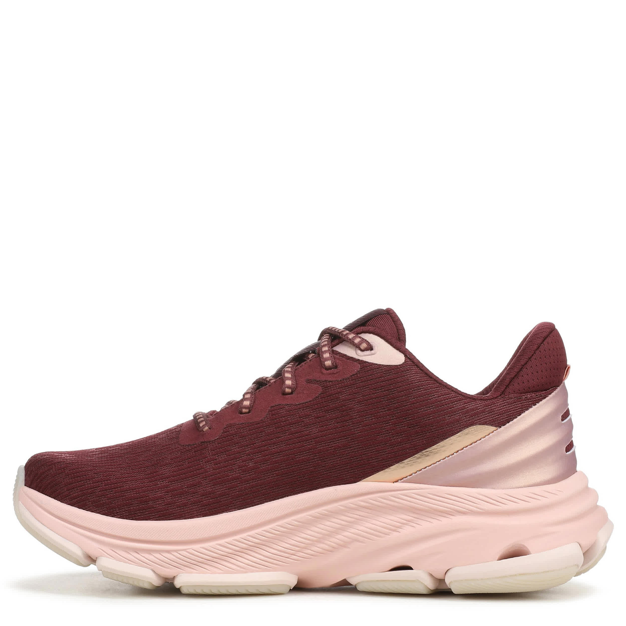 RYKA-WOMENS DEVOTION X MAX 2 WALKING SNEAKER-DARK RED & PINK