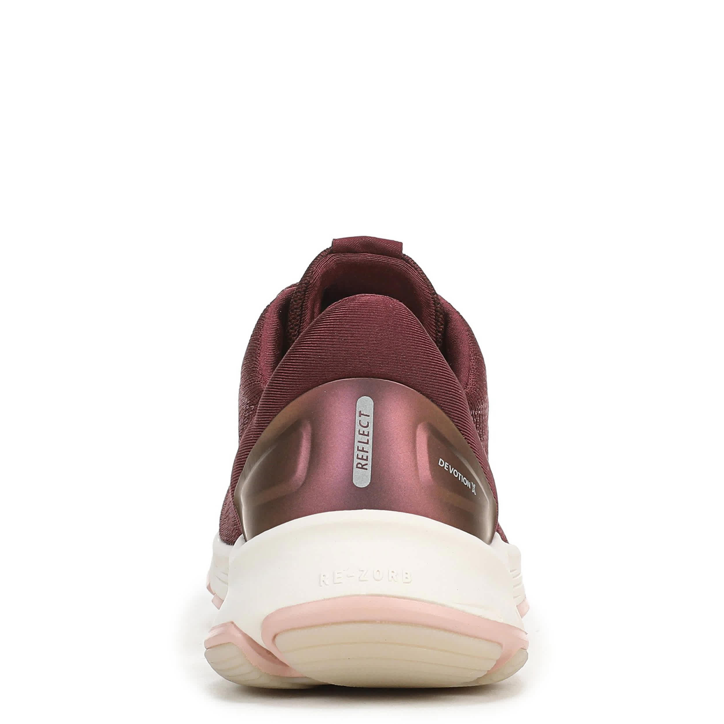 RYKA-WOMENS DEVOTION X WALKING SNEAKER-DARK RED & 