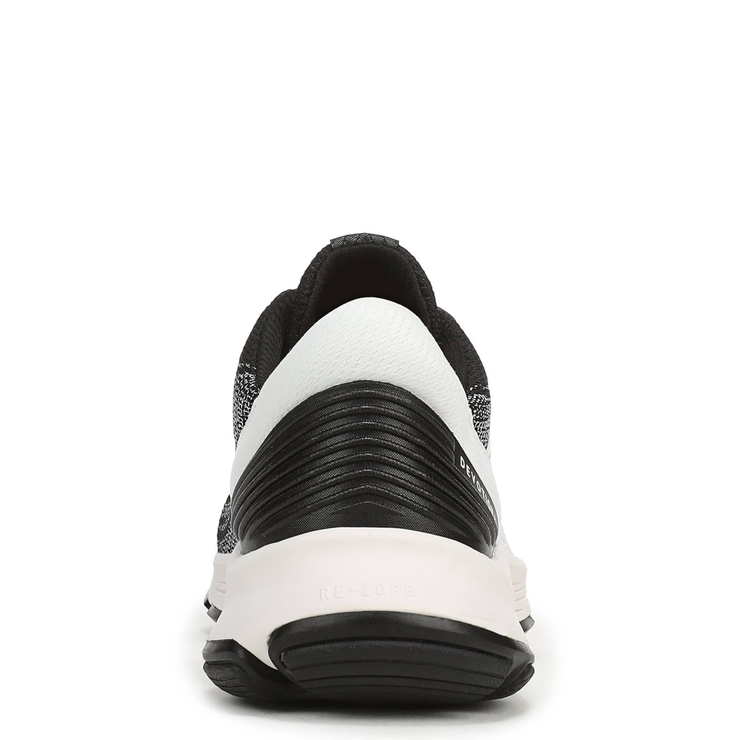 RYKA-WOMENS DEVOTION X 2 WALKING SNEAKER-BLACK & WHITE