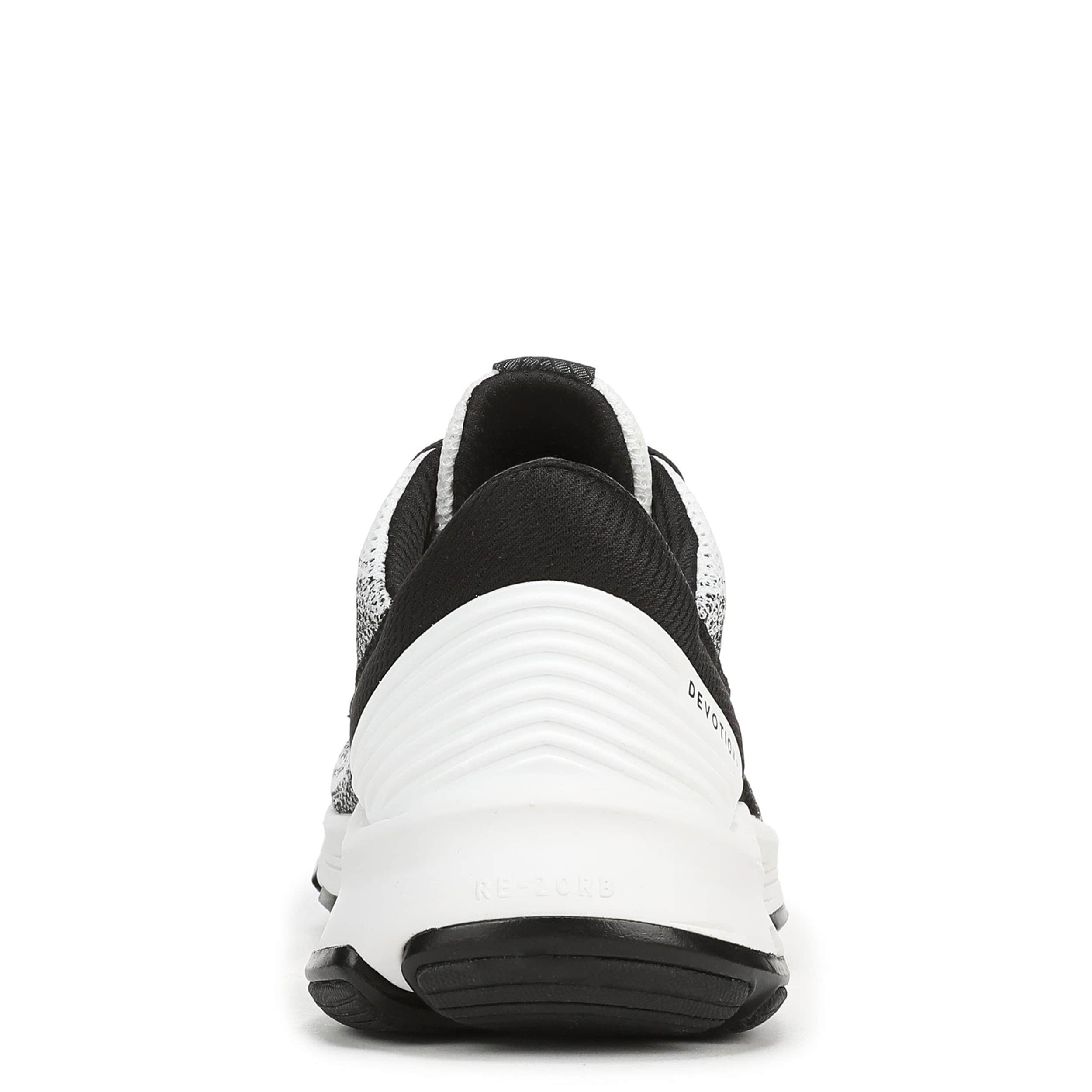 RYKA-WOMENS DEVOTION X 2 WALKING SNEAKER-WHITE & BLACK