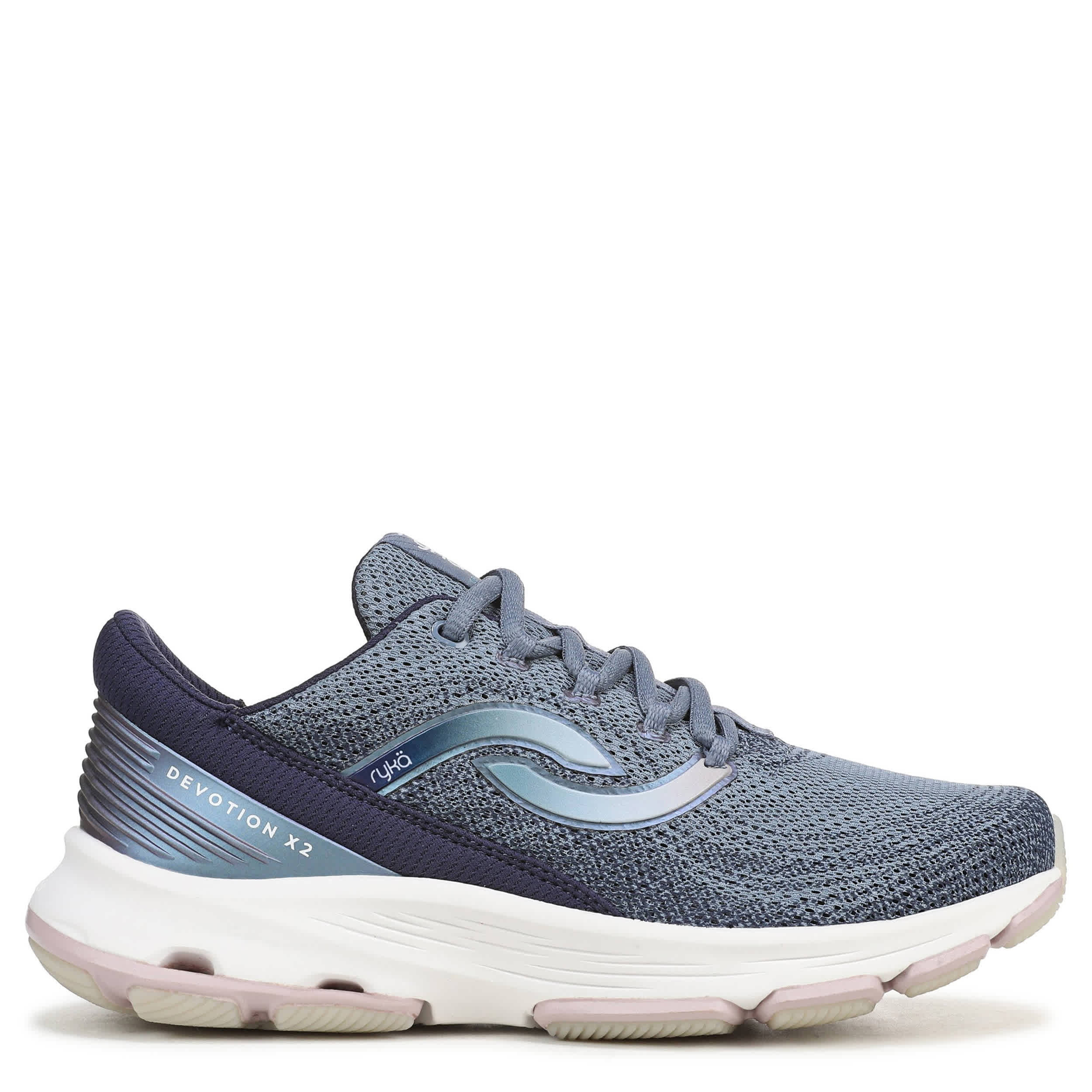 RYKA-WOMENS DEVOTION X 2 WALKING SNEAKER-BLUE & 