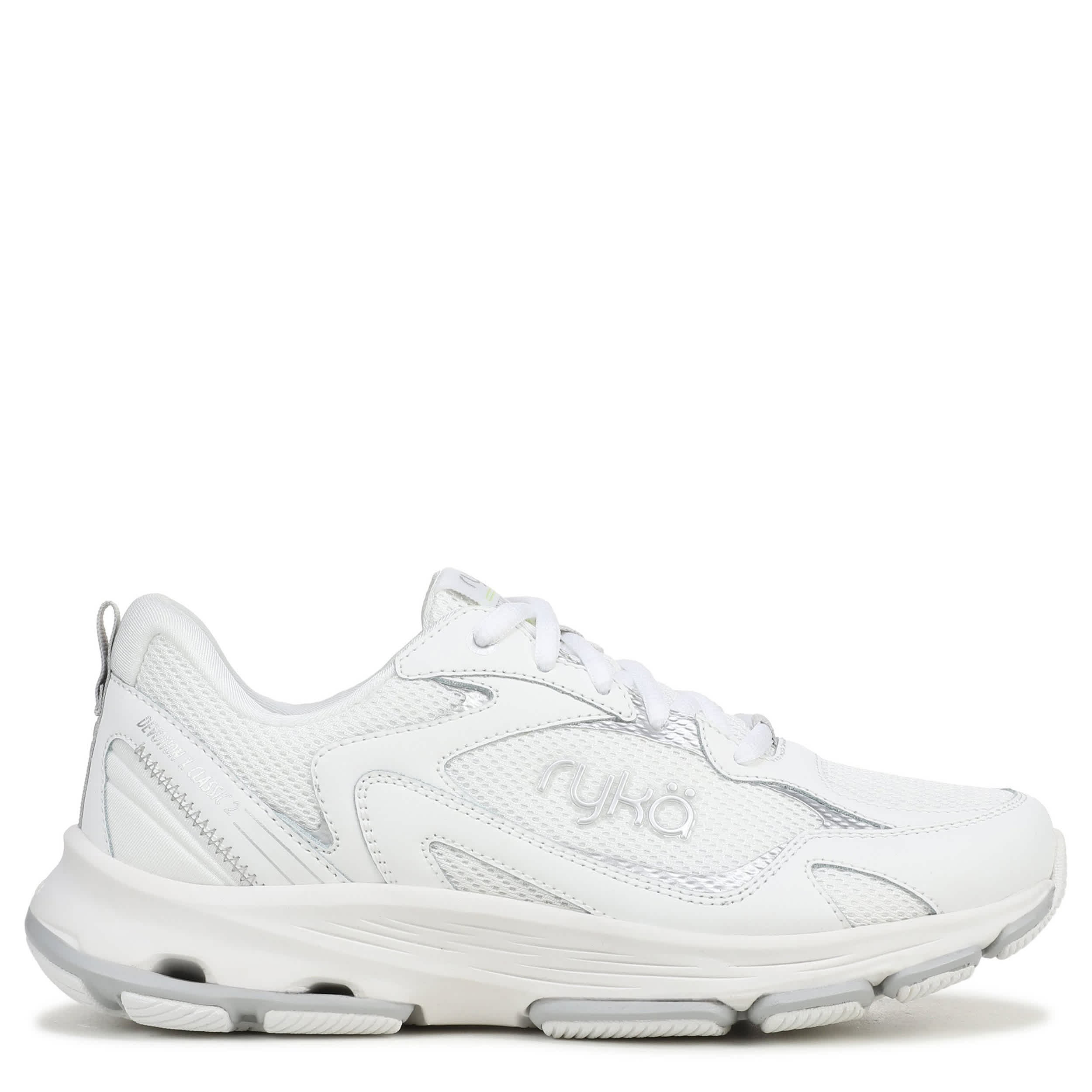 RYKA-WOMENS DEVOTION X CLASSIC 2 WALKING SNEAKER-WHITE & 