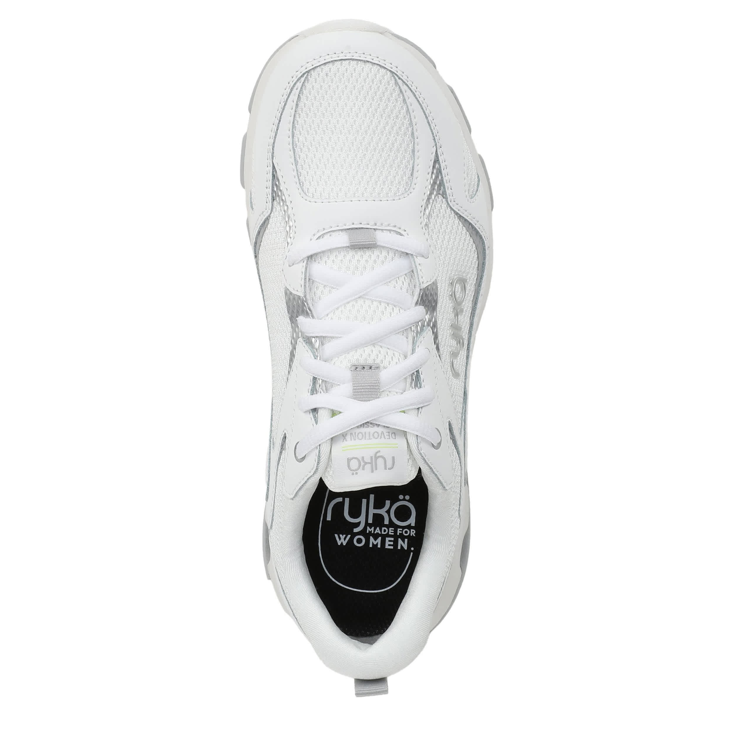 RYKA-WOMENS DEVOTION X CLASSIC 2 WALKING SNEAKER-WHITE & 