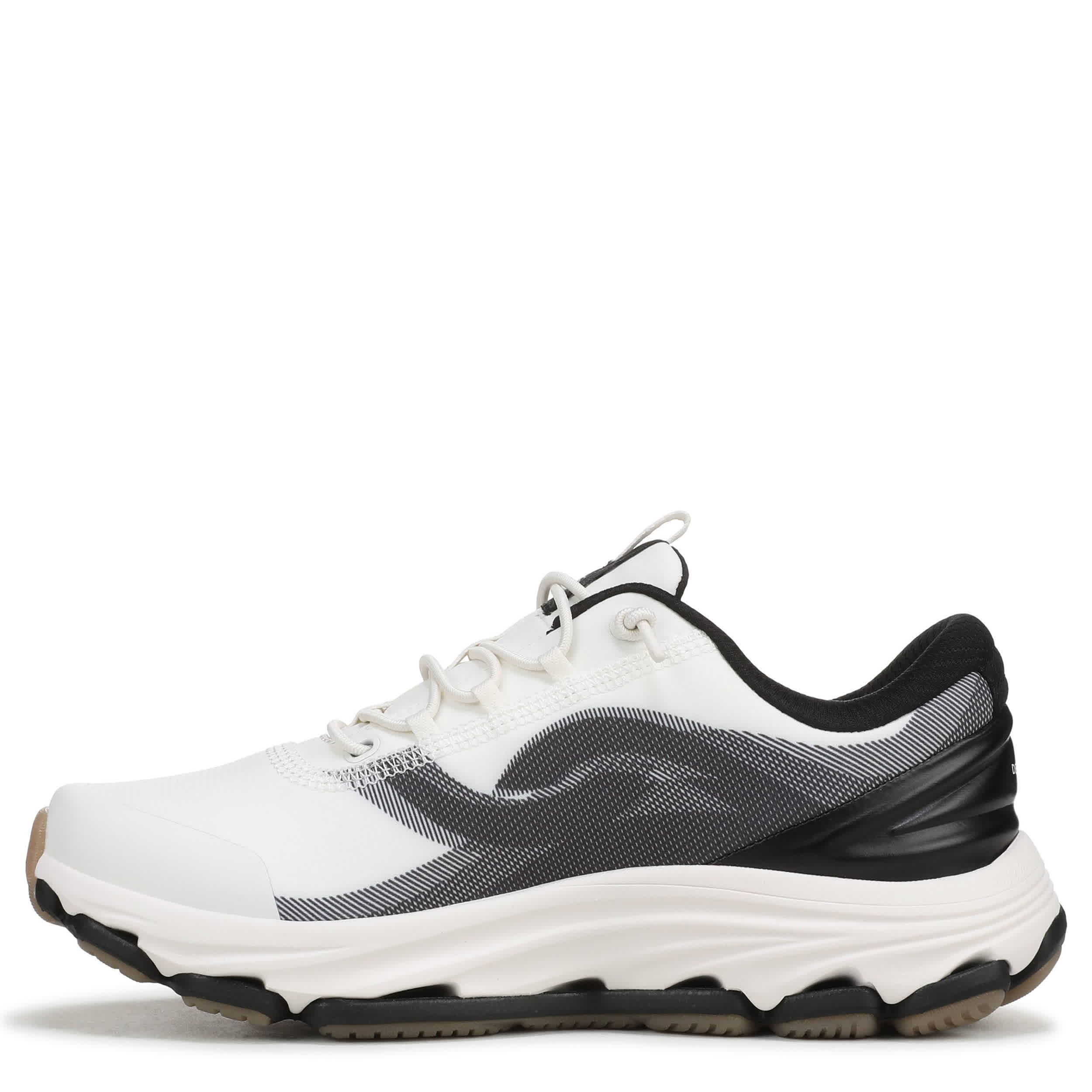 RYKA-WOMENS DEVOTION EZ 2 WALKING SNEAKER-WHITE & BLACK