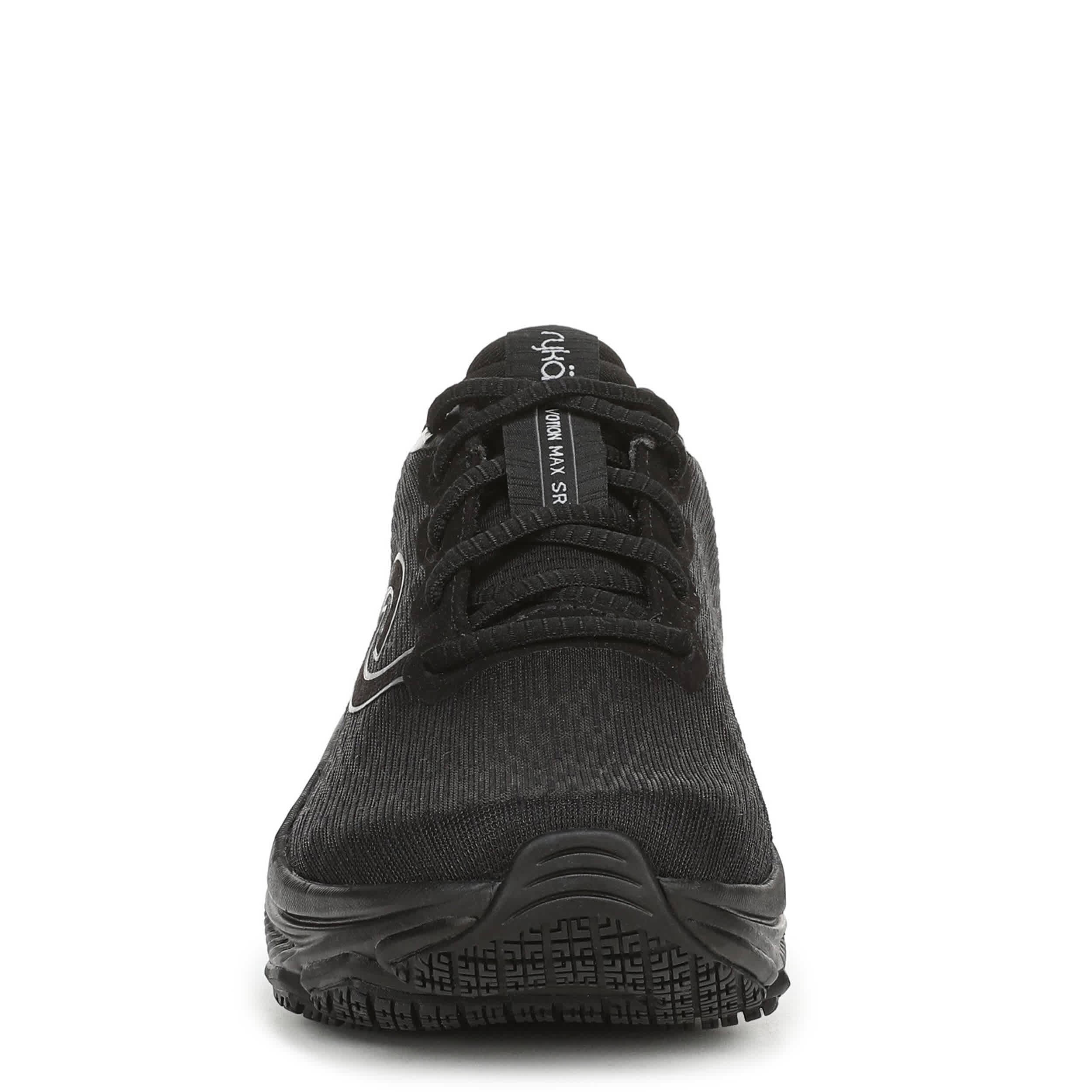 RYKA-WOMENS DEVOTION MAX SR WALKING SNEAKER-BLACK & BLACK