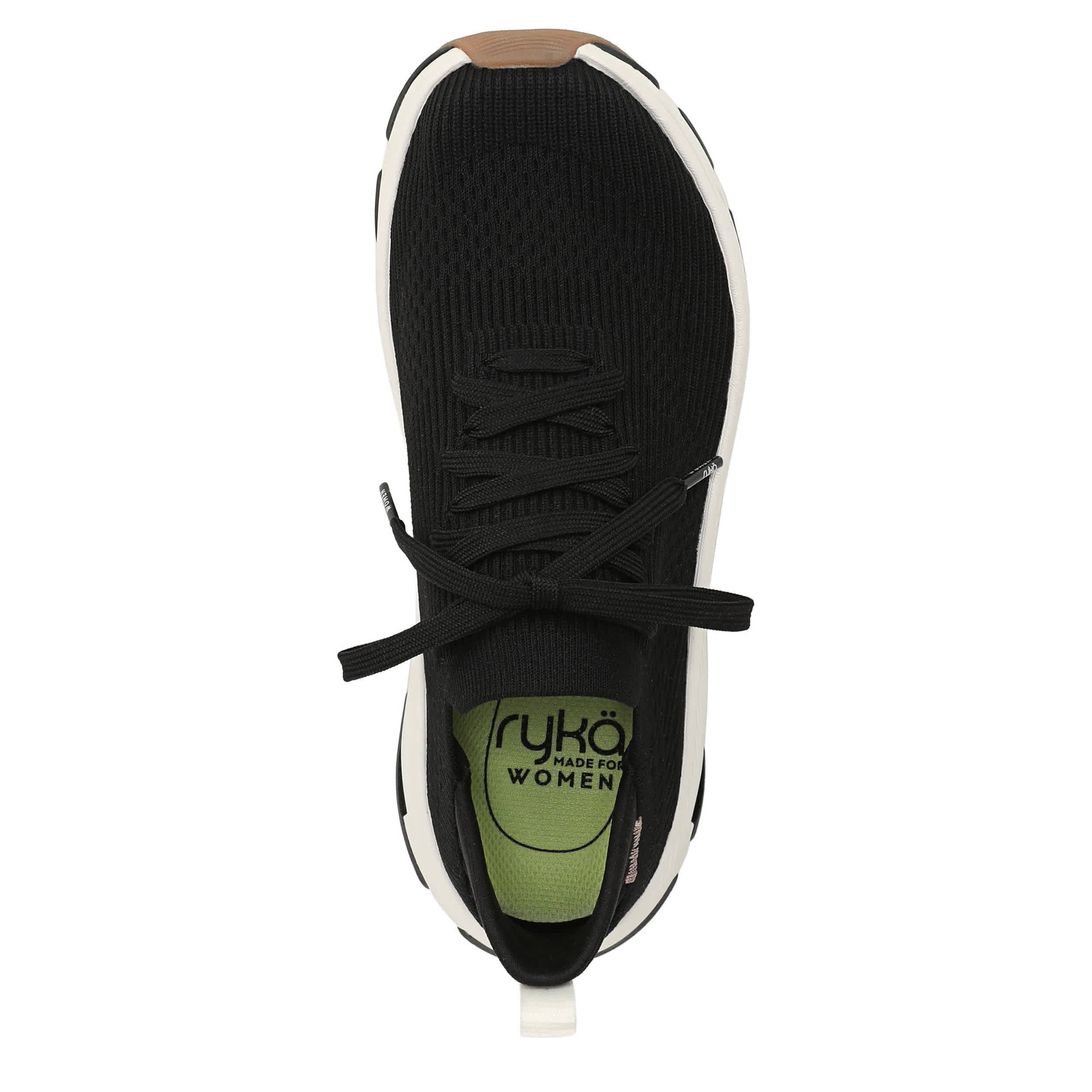 RYKA-WOMENS DEVOTION MAX FUSE WALKING SNEAKER-BLACK & 