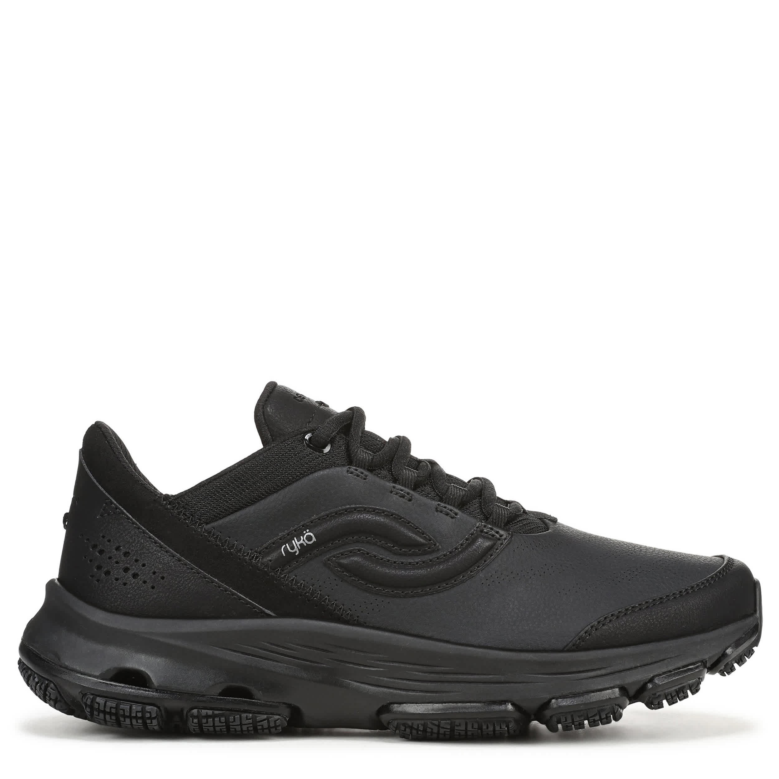 RYKA-WOMENS DEVOTION SR WALKING SNEAKER-BLACK & 