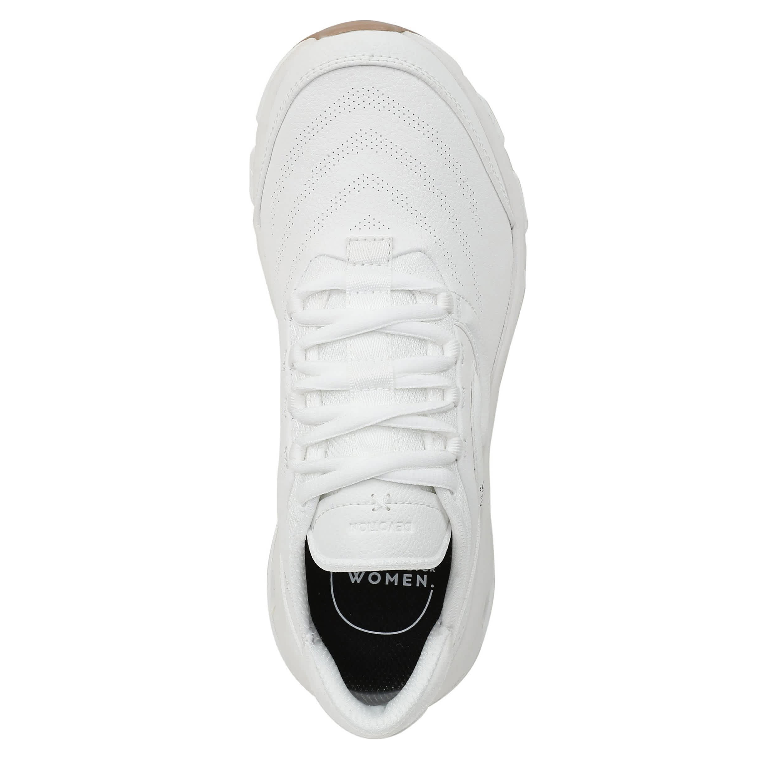 RYKA-WOMENS DEVOTION SR WALKING SNEAKER-WHITE & 