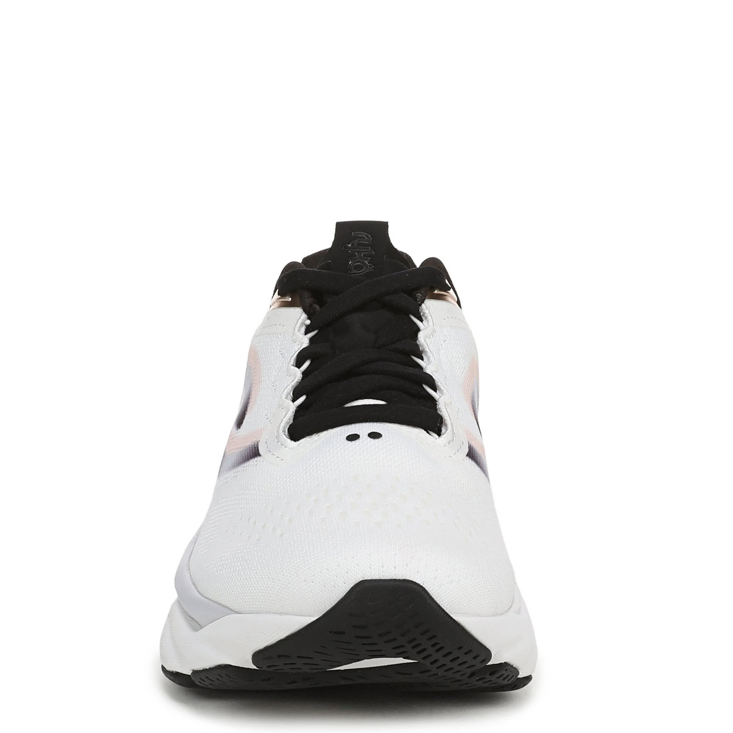 RYKA-WOMENS ELEVATE LX 2 WALKING SNEAKER-WHITE & BLACK