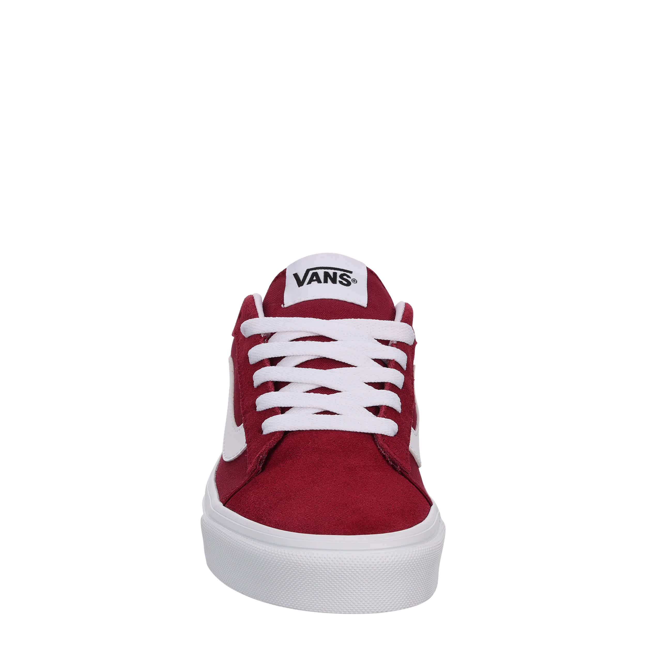 VANS-WOMENS VERO SNEAKER-BURGUNDY & BLACK