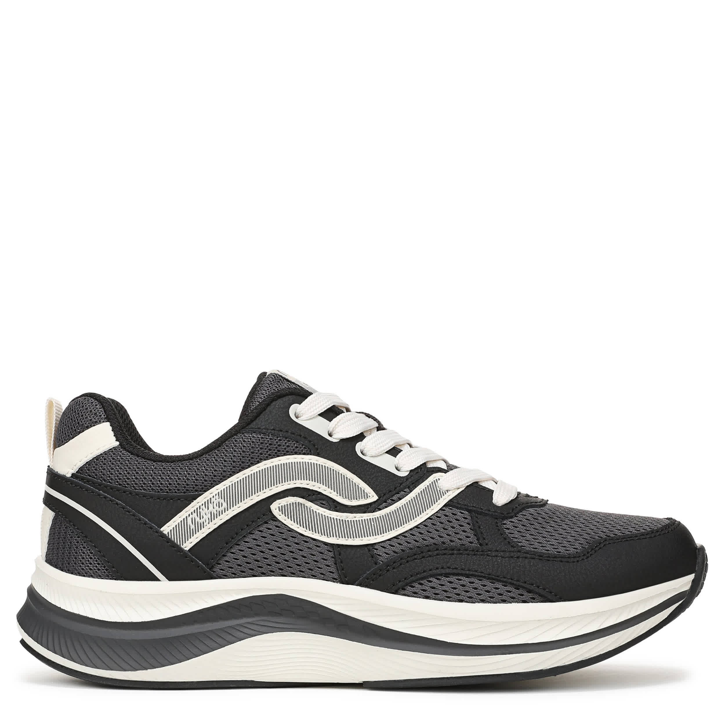 RYKA-WOMENS GRATIFY WALKING SNEAKER-BLACK & 
