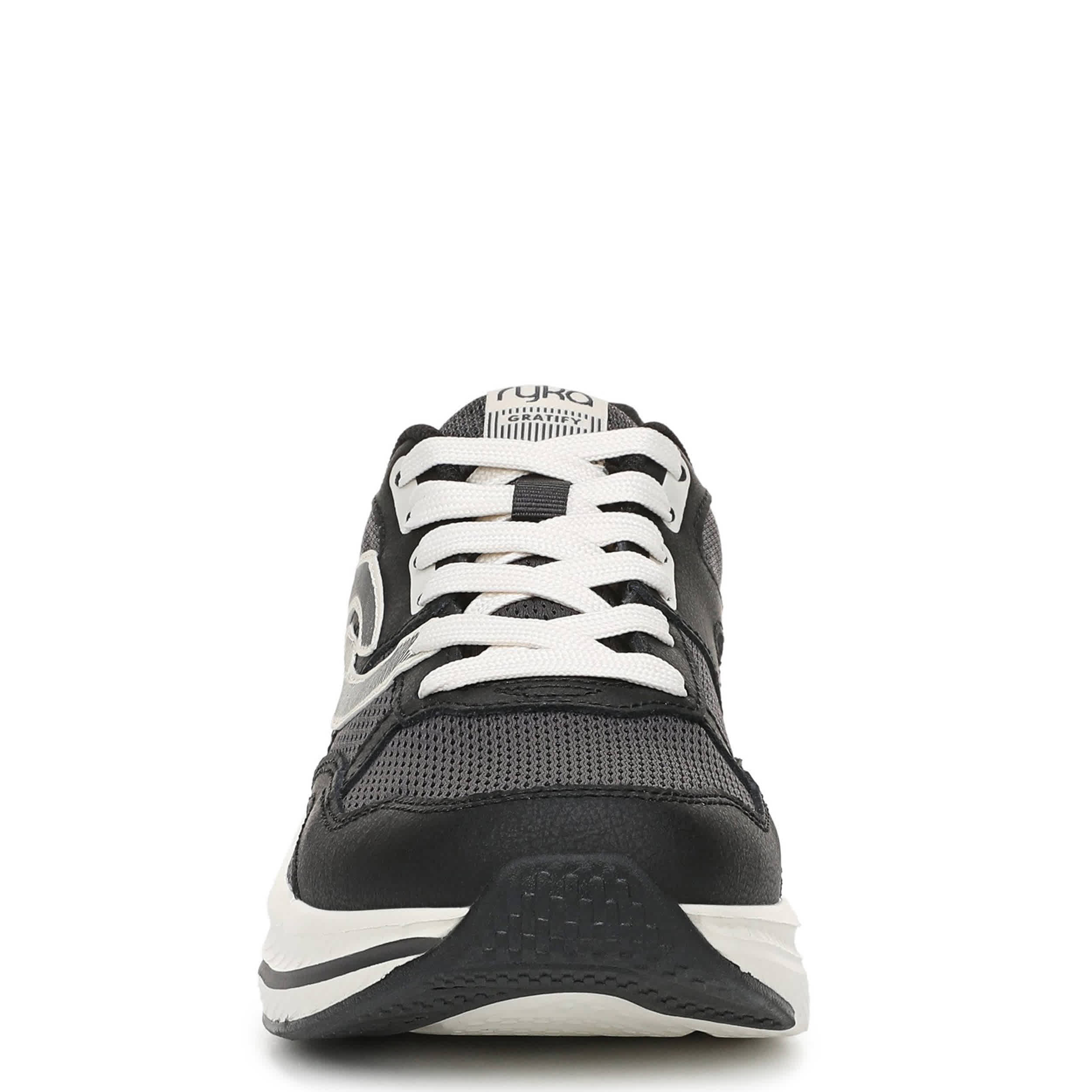 RYKA-WOMENS GRATIFY WALKING SNEAKER-BLACK & 
