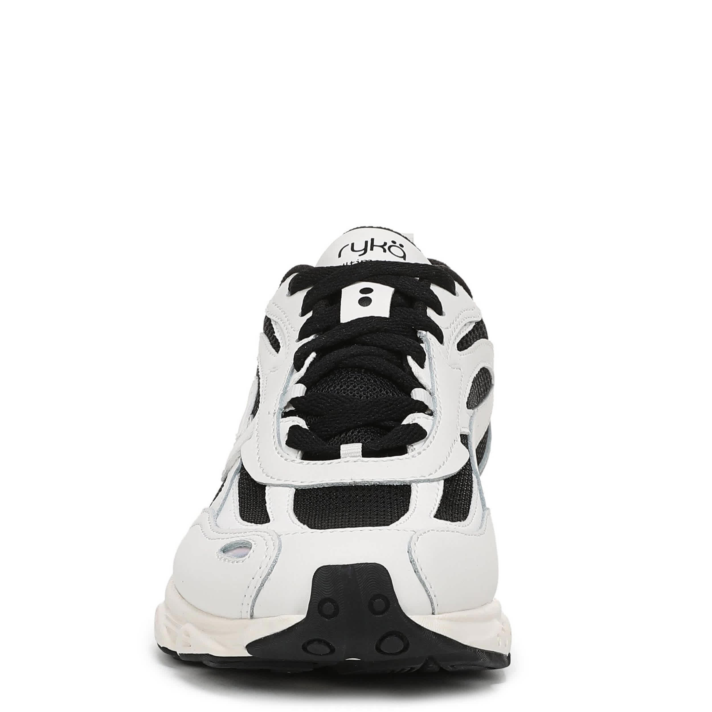 RYKA-WOMENS ULTIMATE X WALKING SNEAKER-BLACK & WHITE