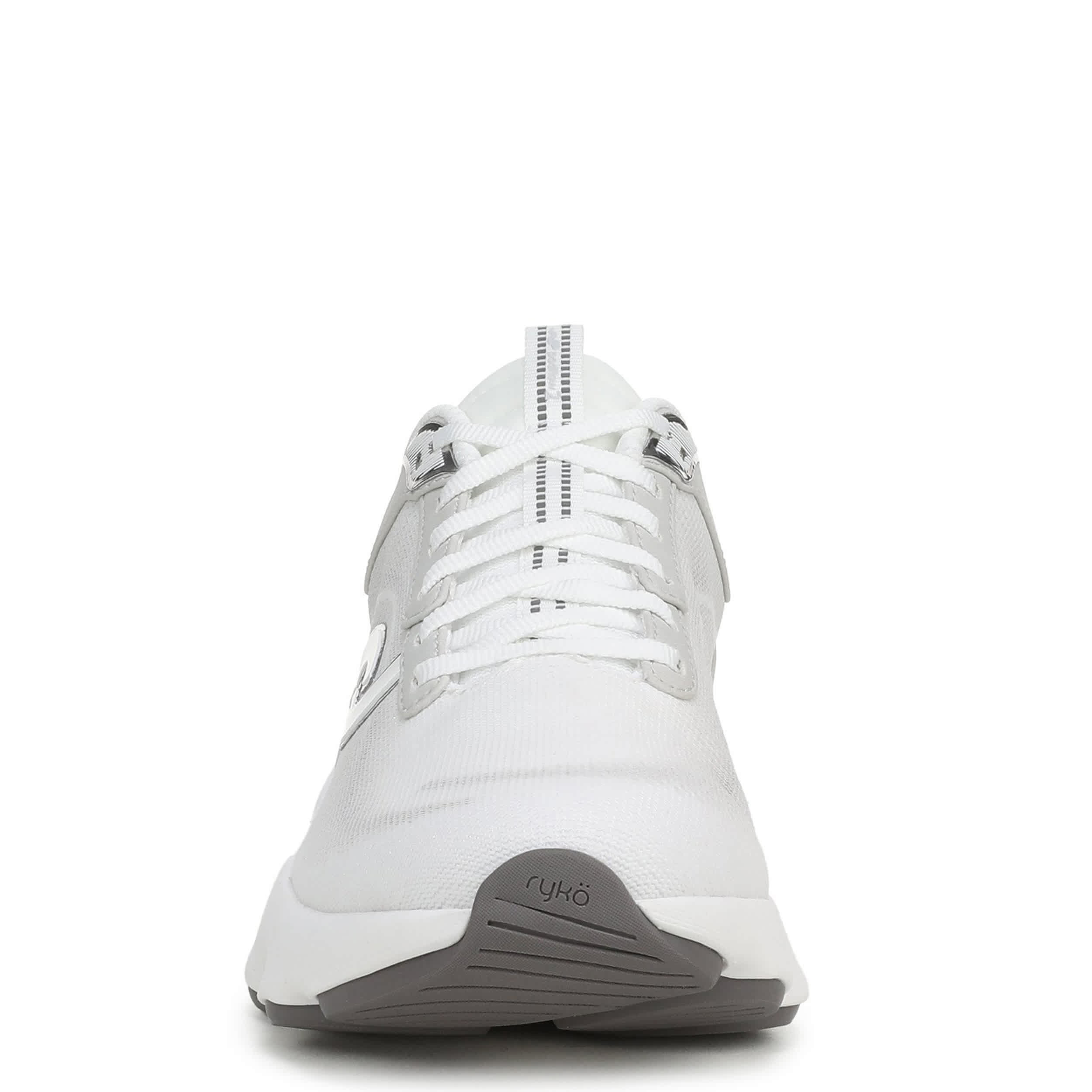RYKA-WOMENS PODFLOW 2 WALKING SNEAKER-WHITE & WHITE